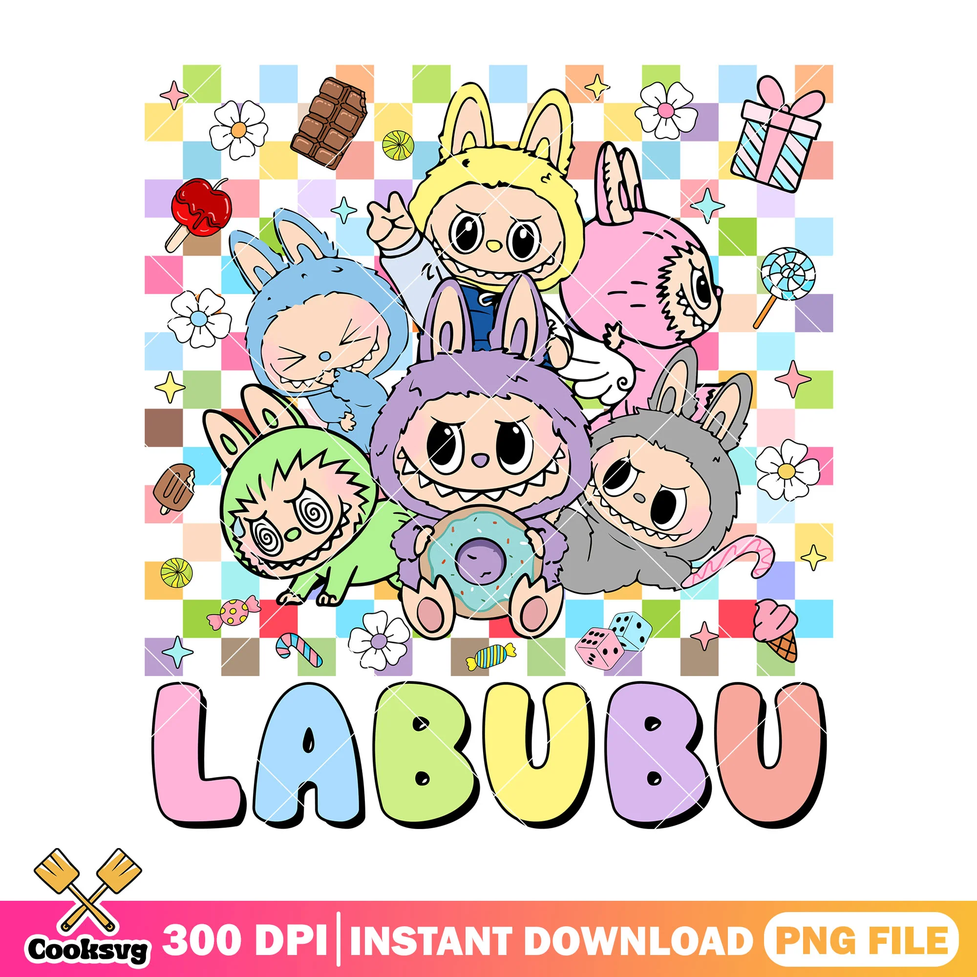 Friends with labubu png, labubu near me png, labubu art png