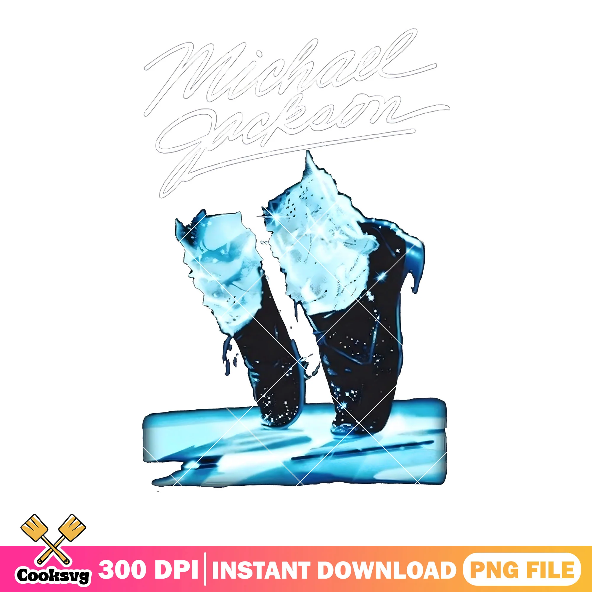 Frozen shoe michael jackson png, 90s music tee png, michael png