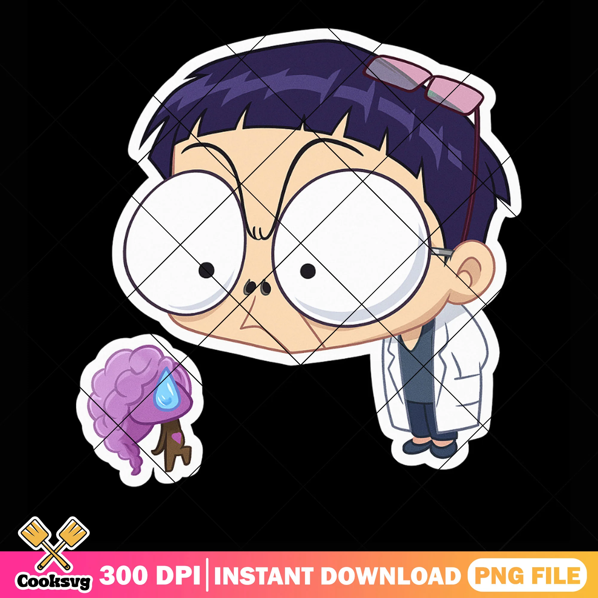 Funny design rumi png sticker, kpop hunters png, kpop rumi png