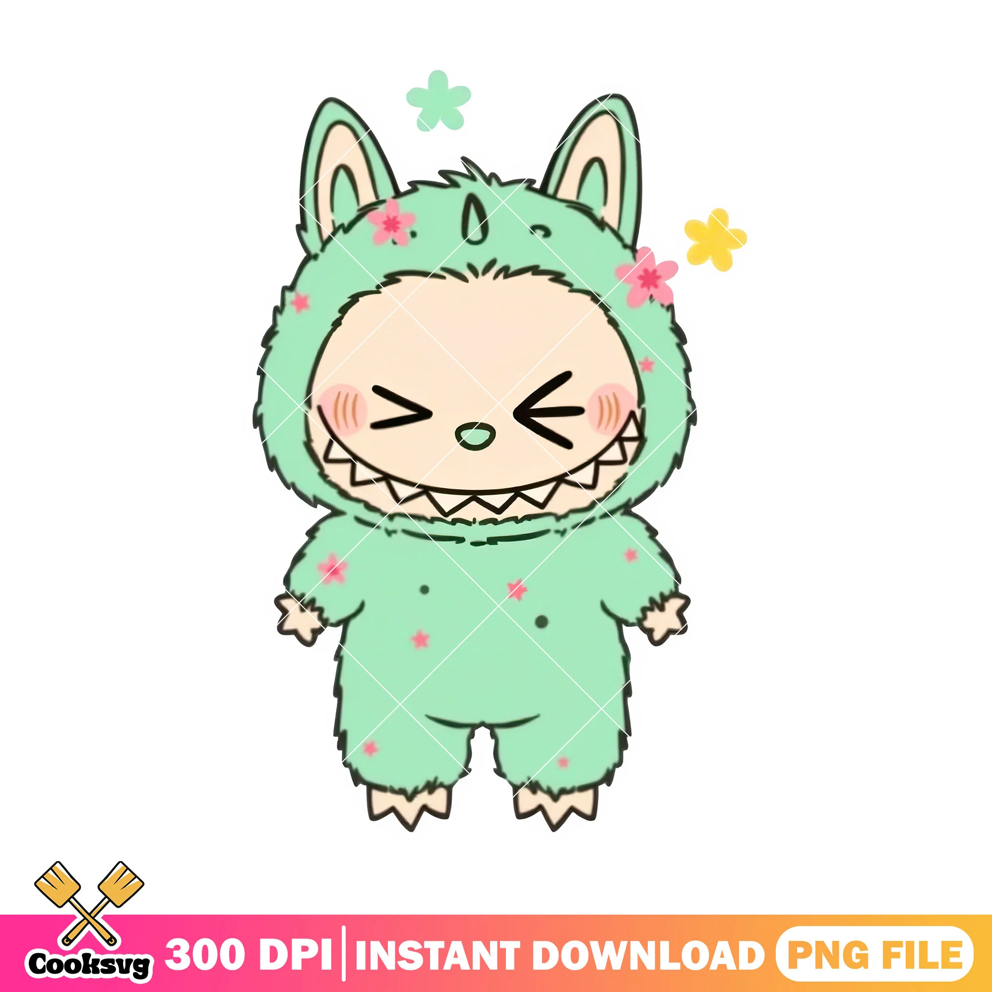 Funny labubu png, labubu monster png, labubu cartoon png