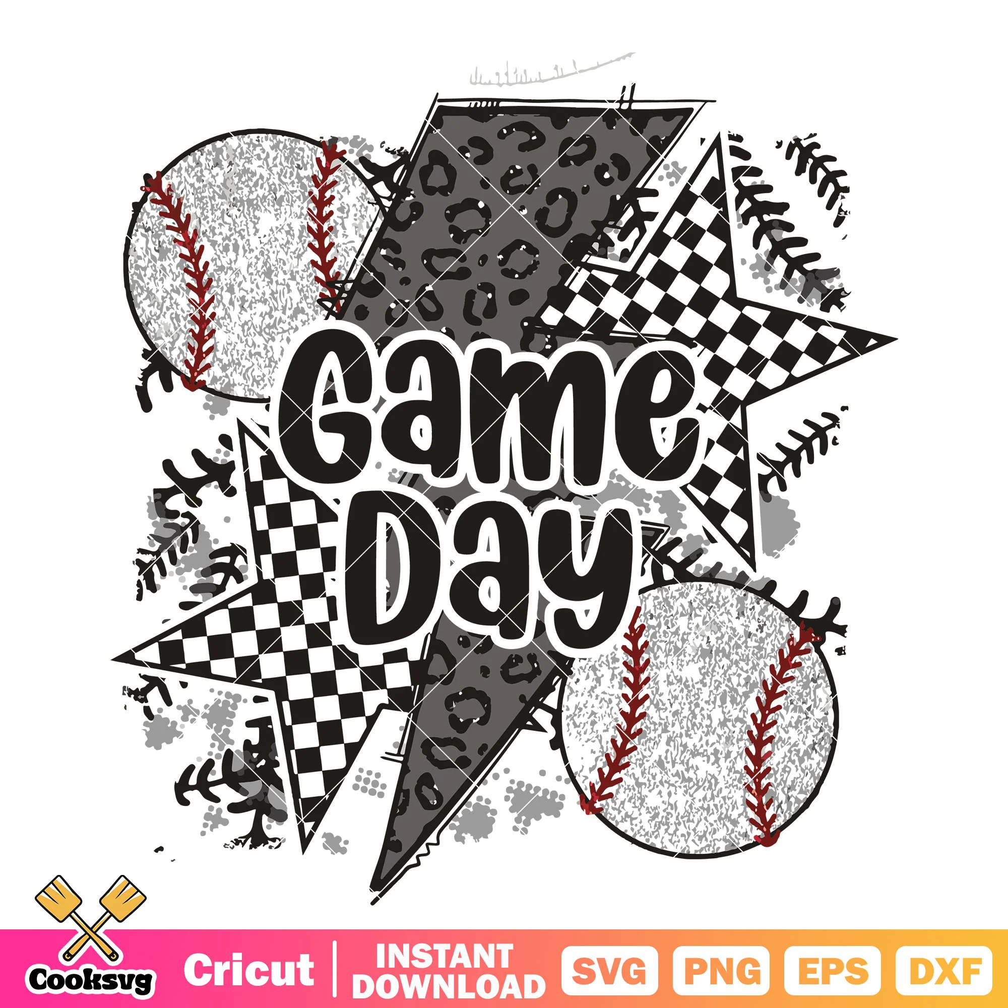 Gameday baseball gray vibes svg, gameday baseball svg, gameday svg