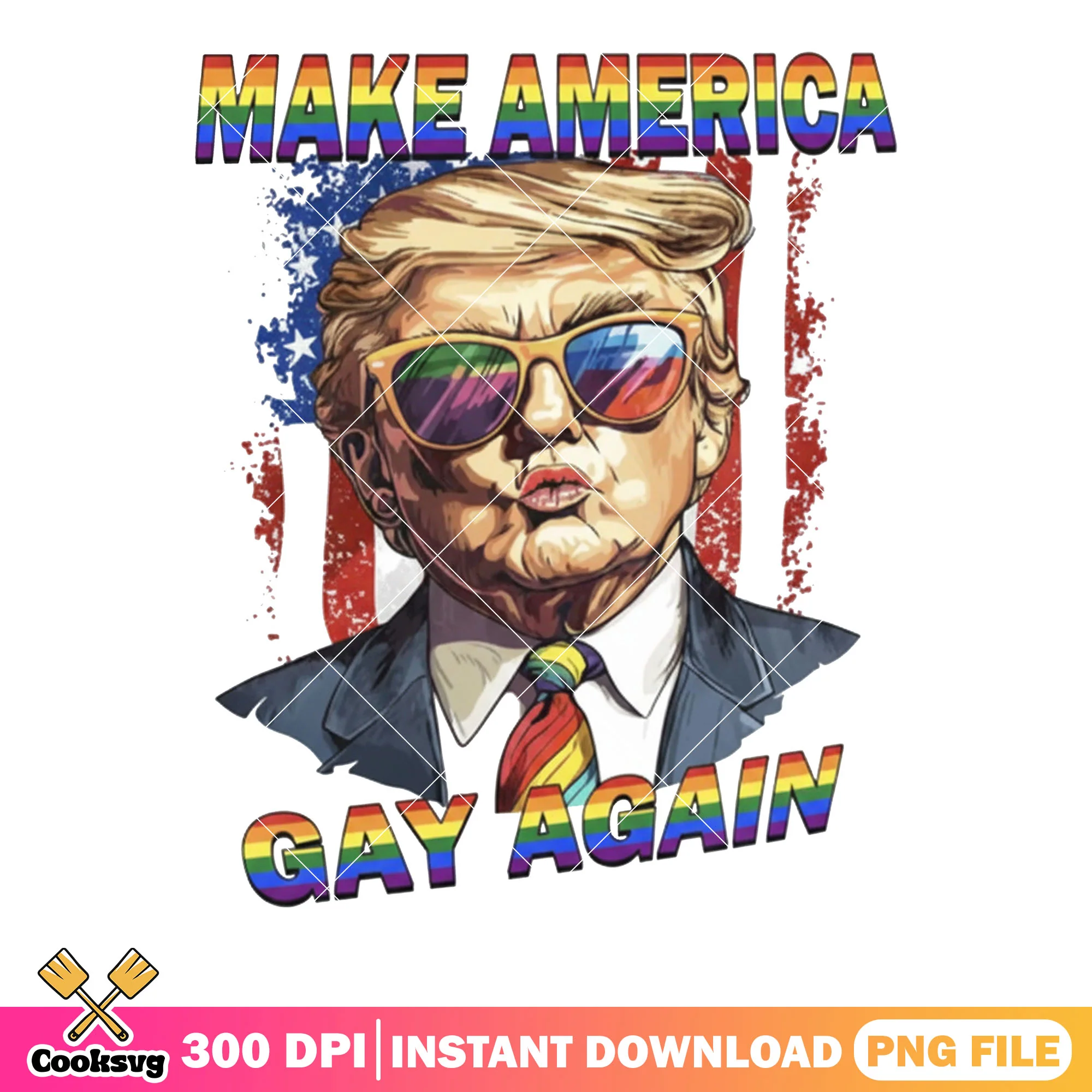 Gay donald trump american png, gay native american png, so funny png