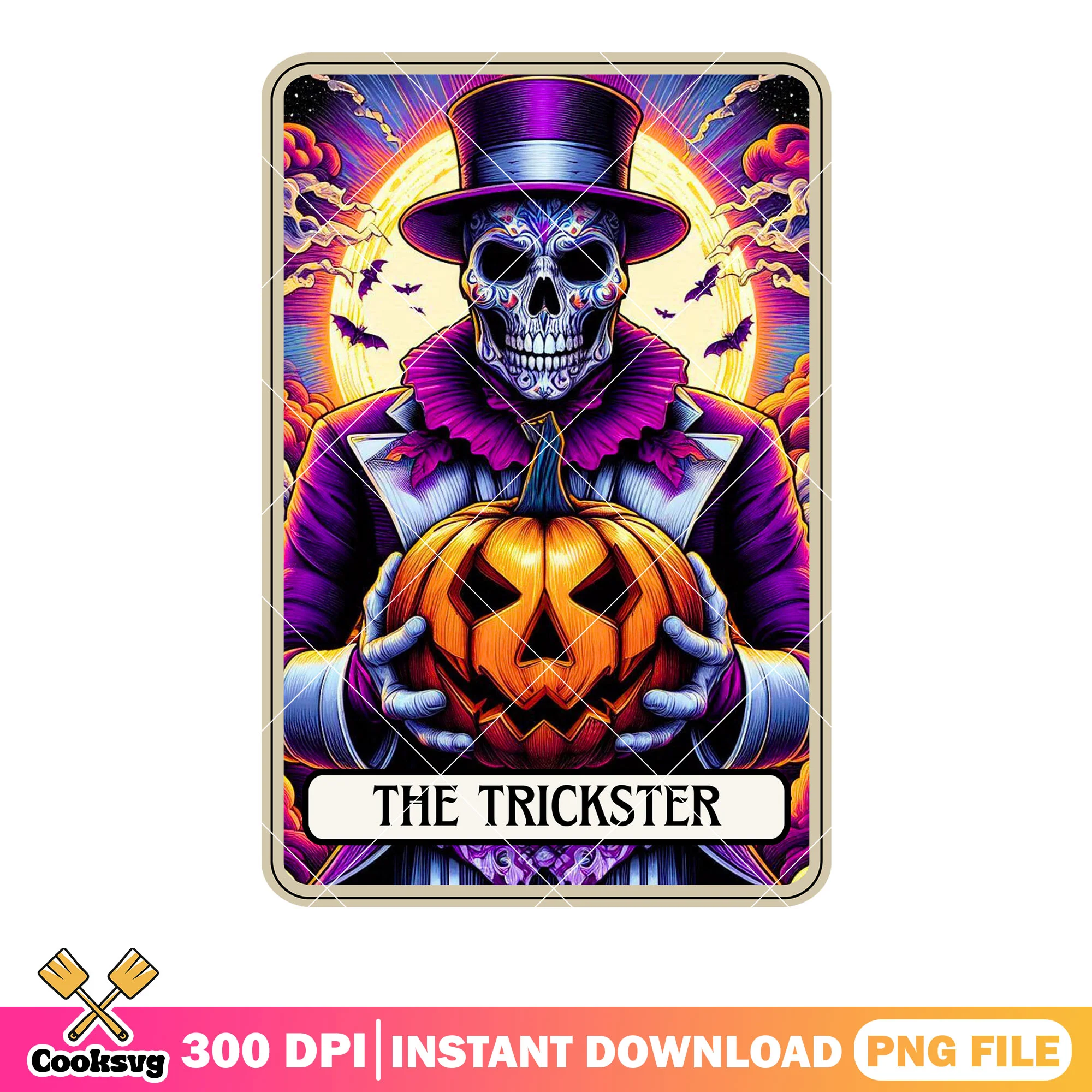 Gentle and wicker pumpkin png, skeleton man png, halloween night png