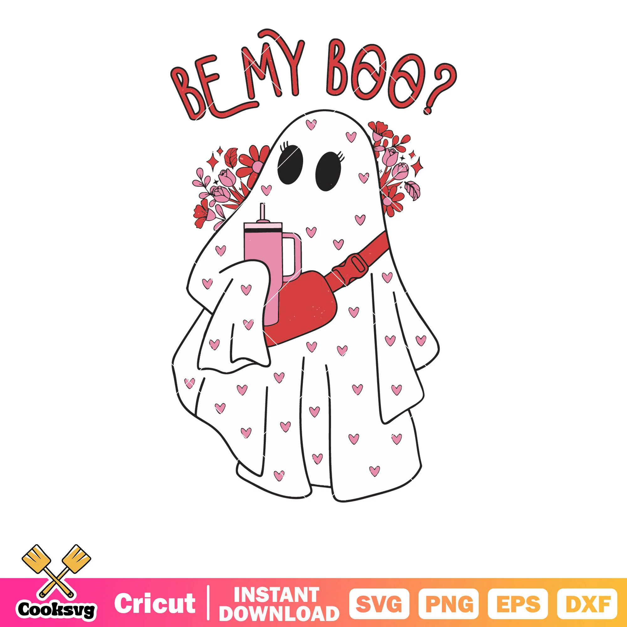 Ghost valentine be my boo svg, ghost valentine svg, boo valentine svg