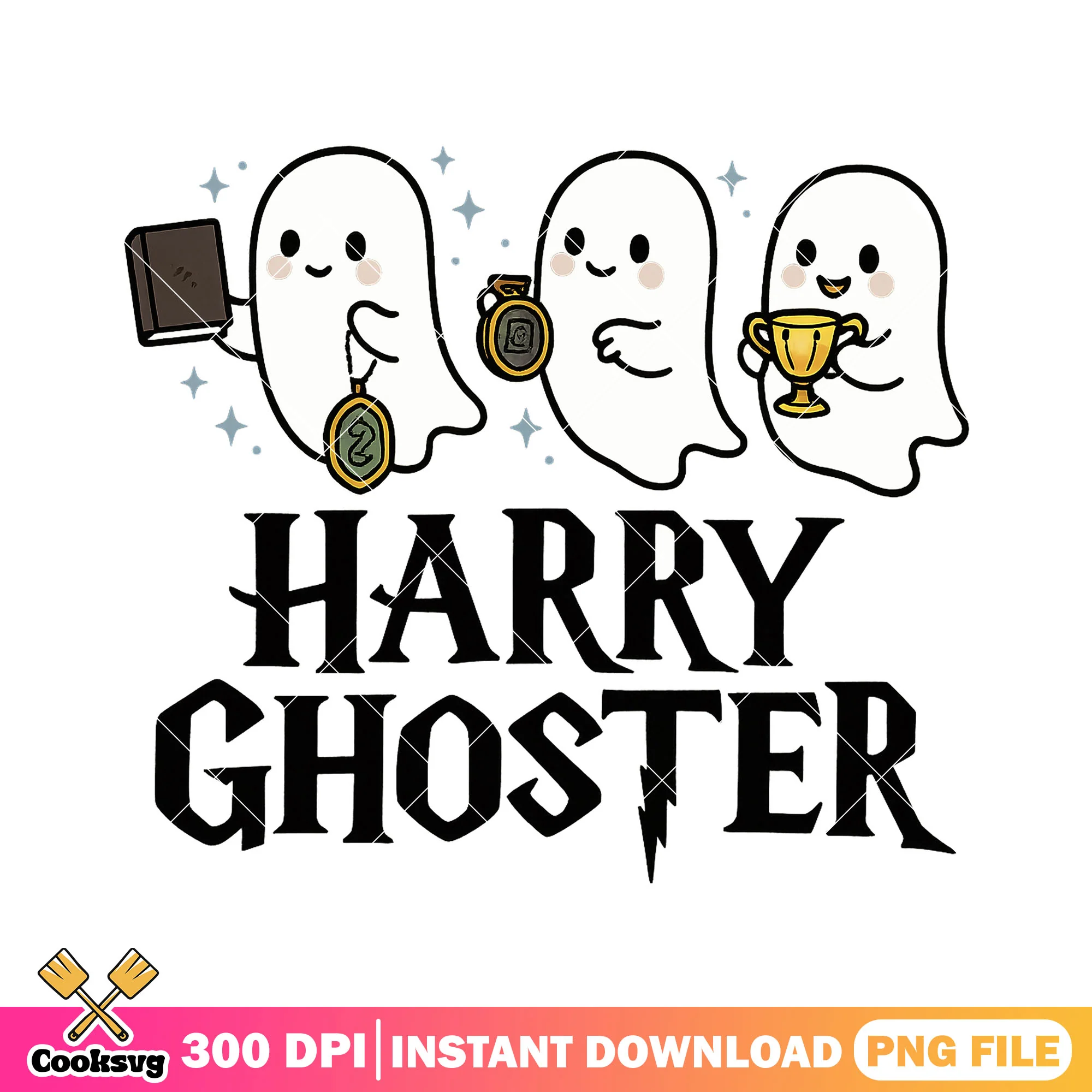 Ghostly harry mysteries png, cute ghost png, harry ghoster png
