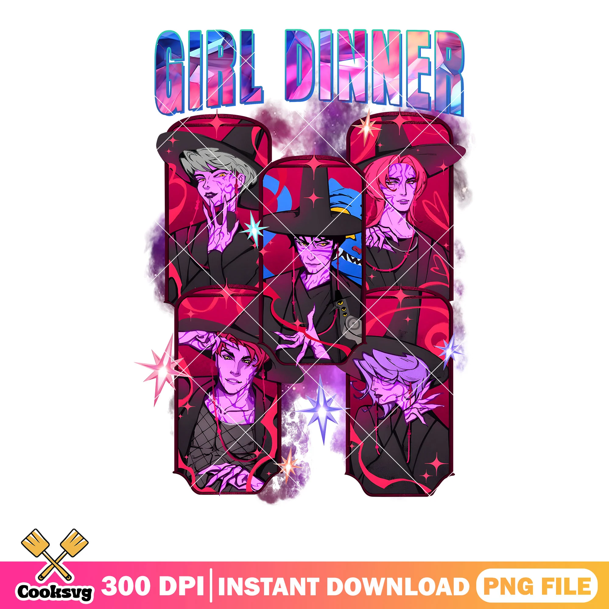 Girl dinner boy demon png, kpop hunters png, saja boys band png