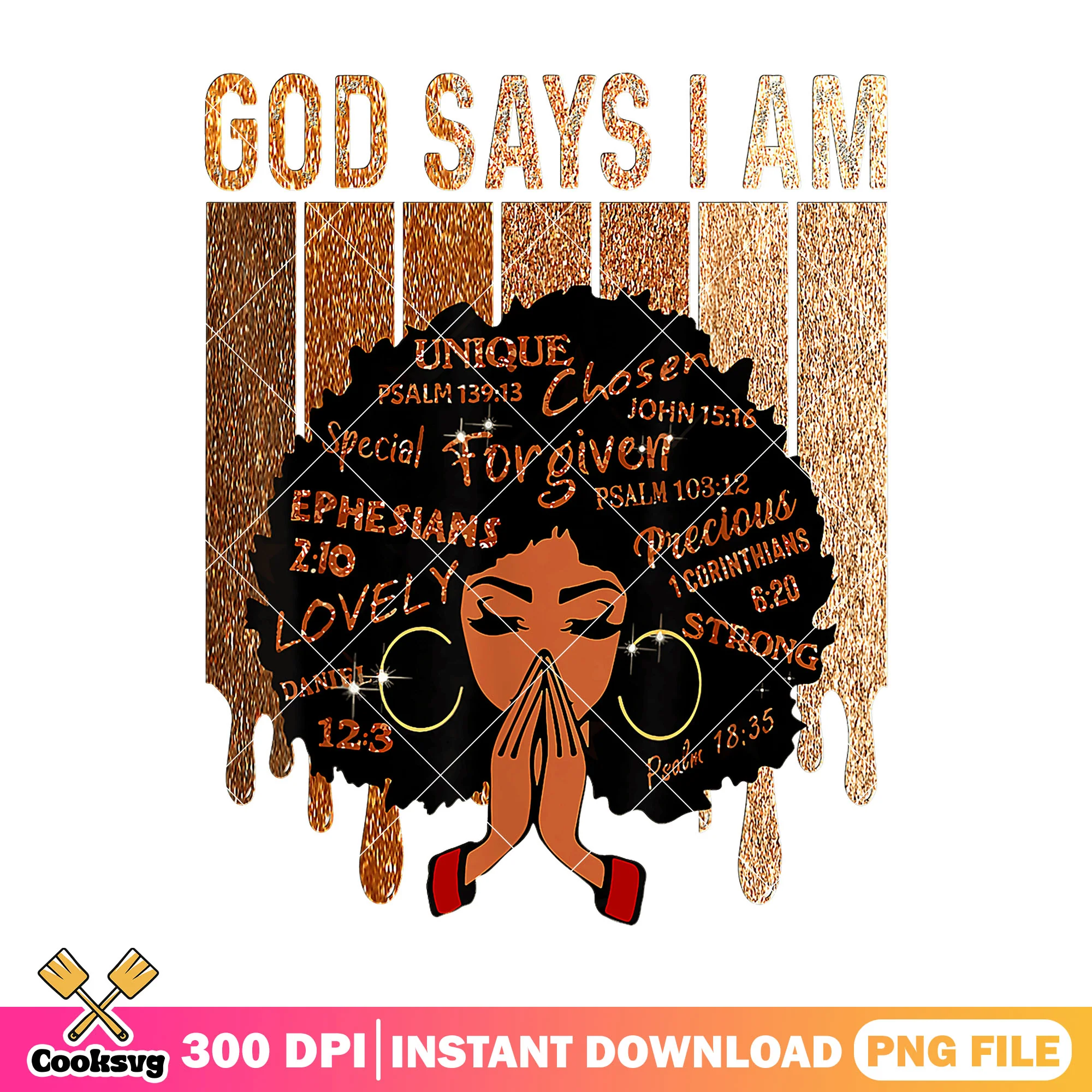 Girl god say i am png, god say i am png, lovely god png
