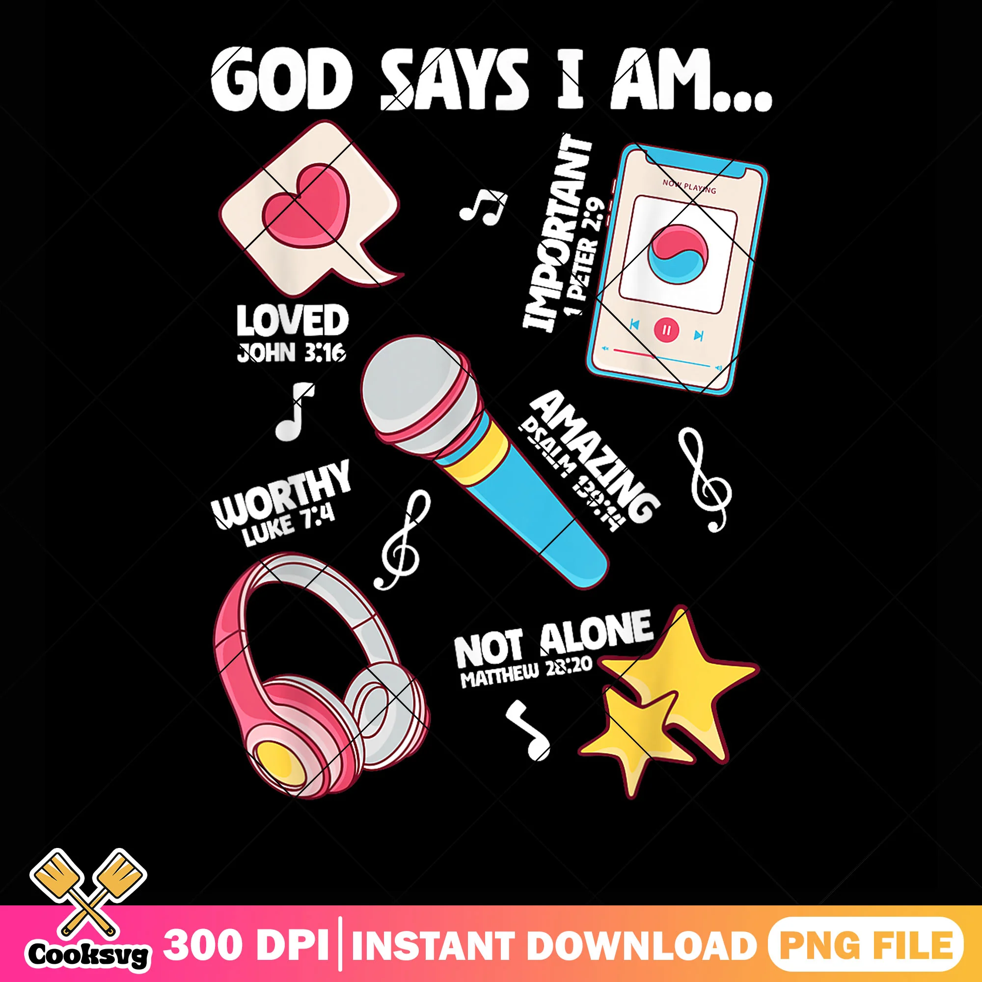 God says i am kpop png, kpop hunters png, funny memes png