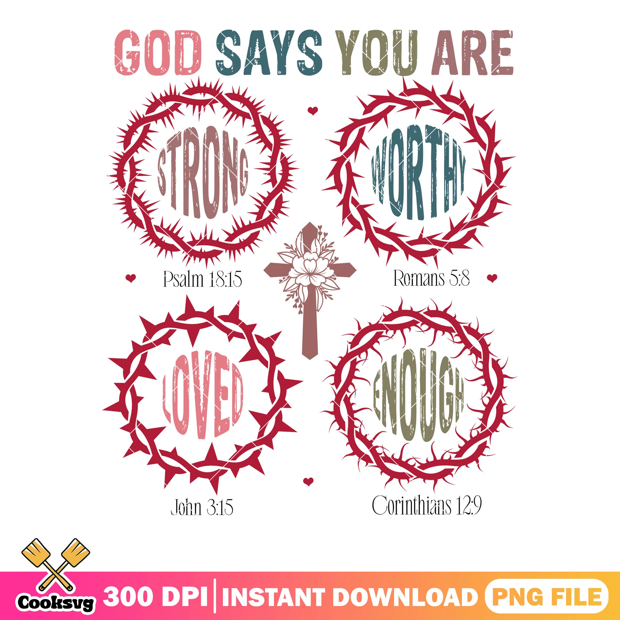 God says you are valentine png, valentine png, happy valentine day png