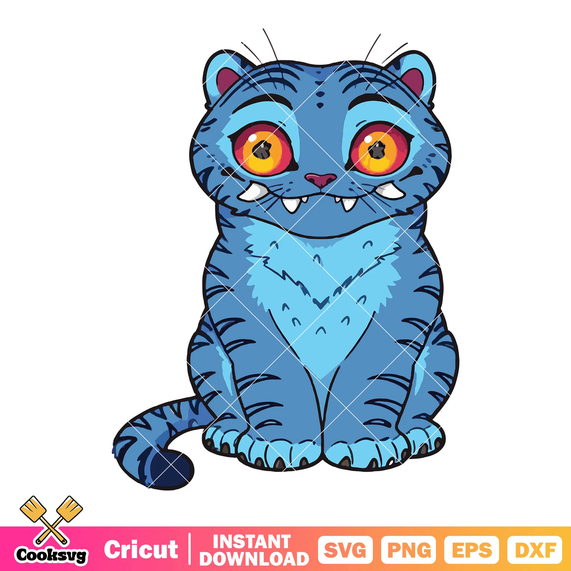Good boy sitting derpy svg, derpy tiger svg, kpop hunters svg