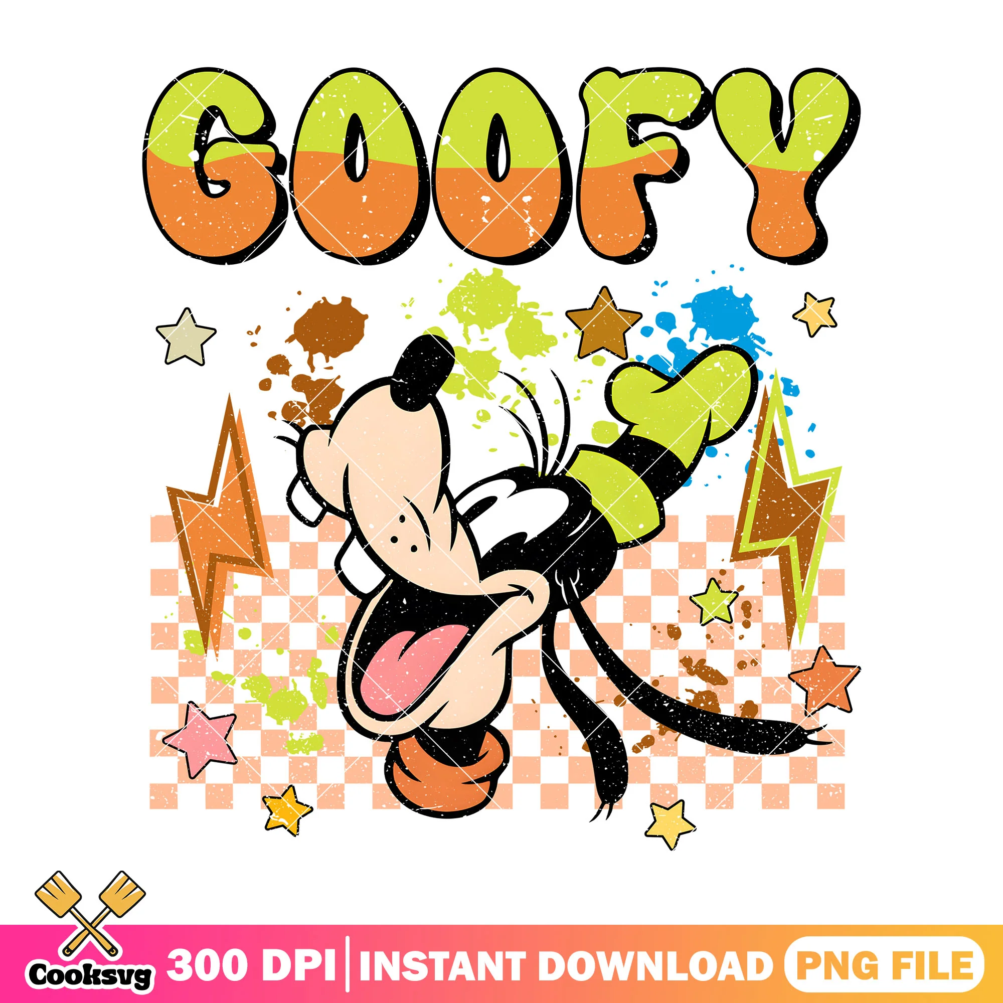Goofy dog head vibes png, goofy disney png, disney head png