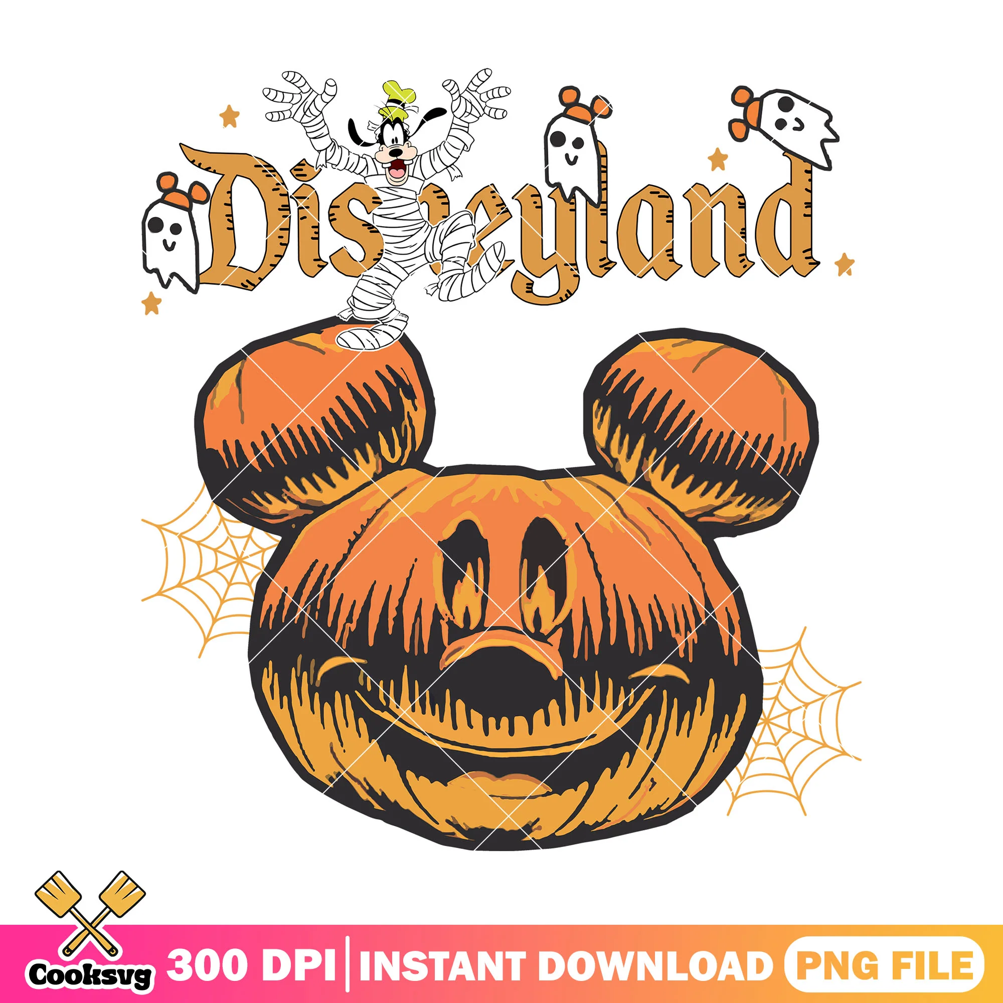 Goofy in disneyland png, halloween drawings png, goofy art png