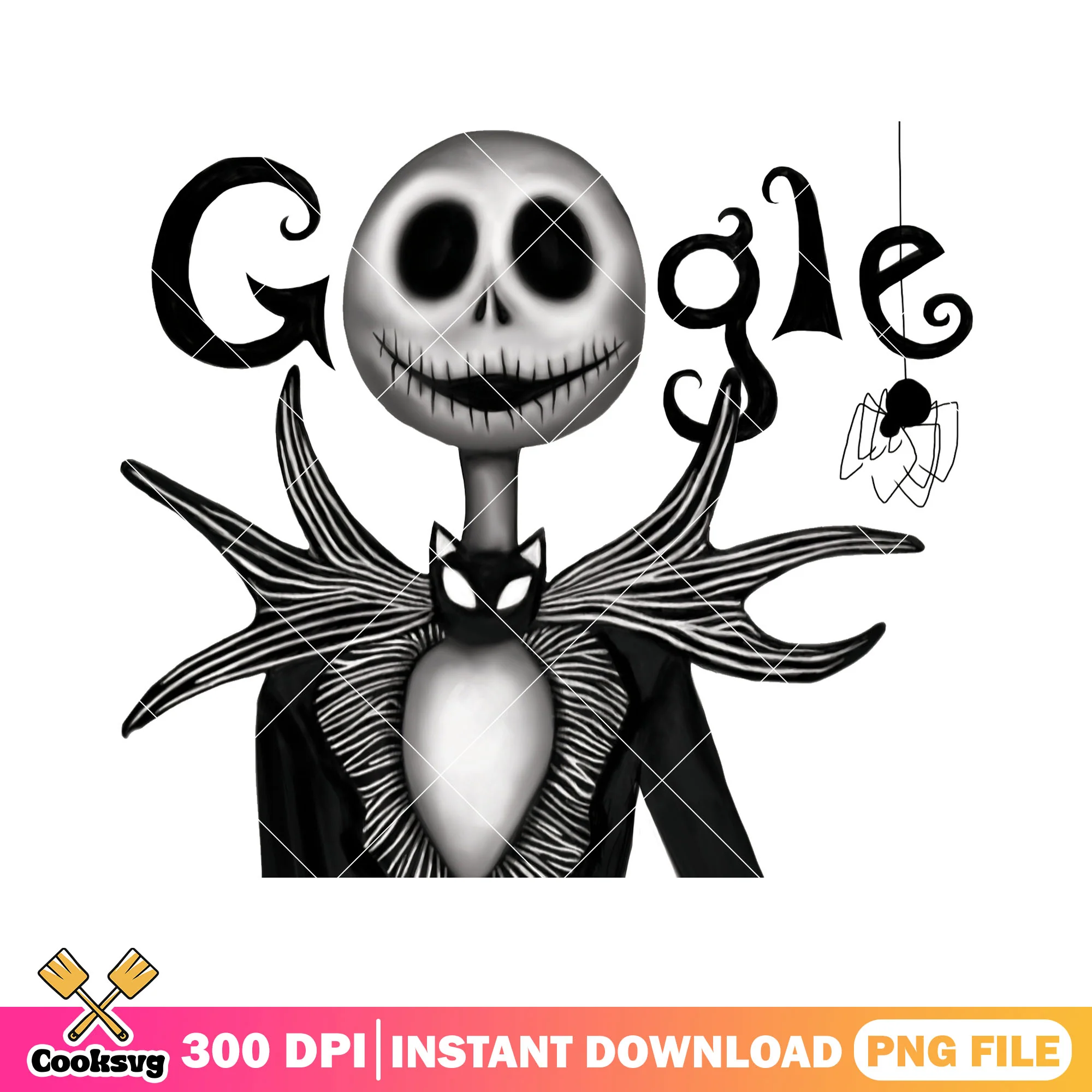 Google jack file design png, happy halloween png, disney world png