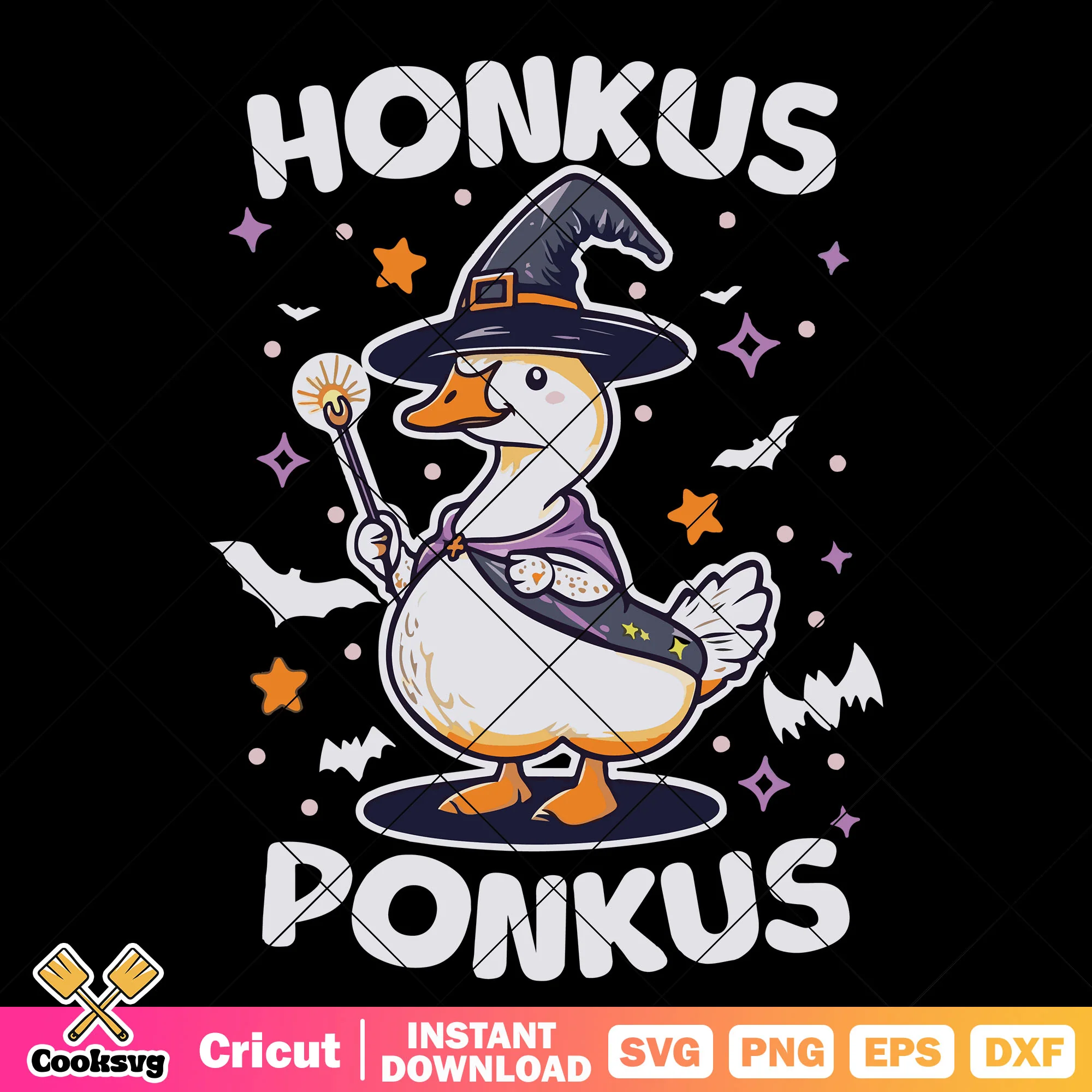 Goose honkus ponkus svg, goose halloween svg, hocus pocus svg