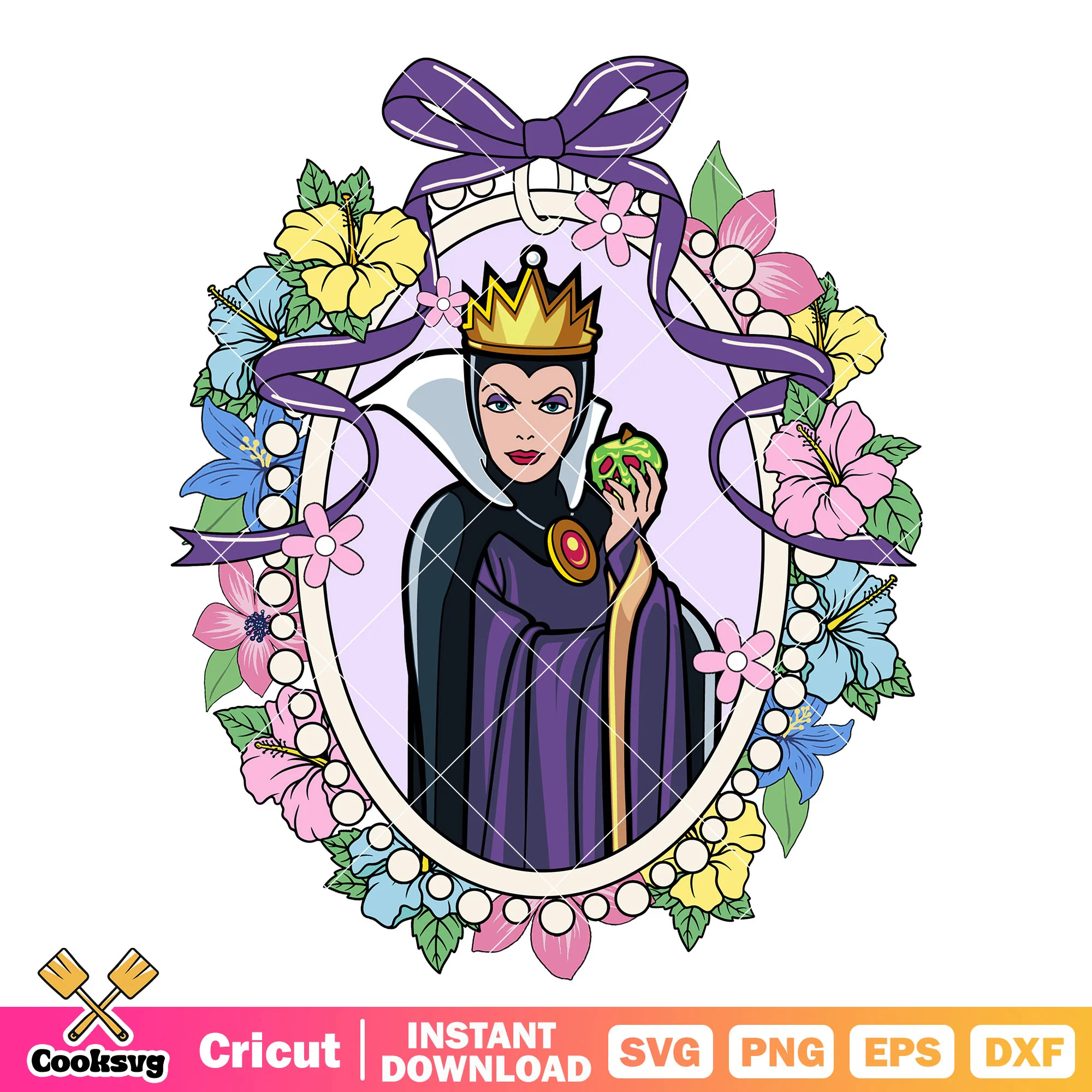 Grimhilde queen in magic mirror png, queen grimhilde png