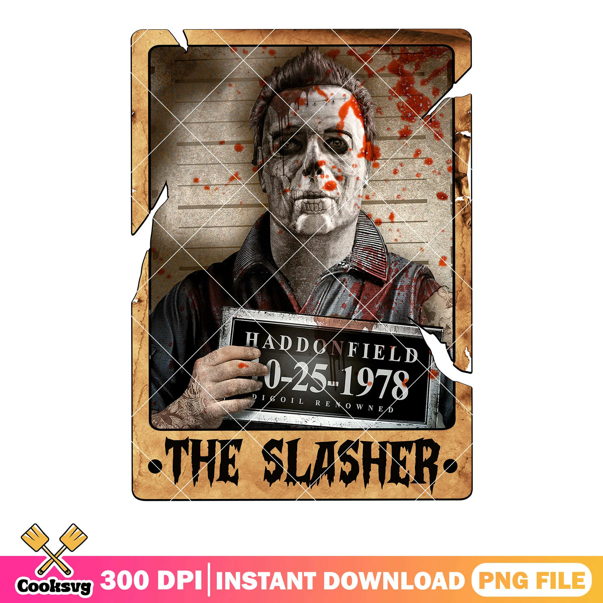 Haddonfiled 10 25 1978 png, michael myers png, spooky halloween png