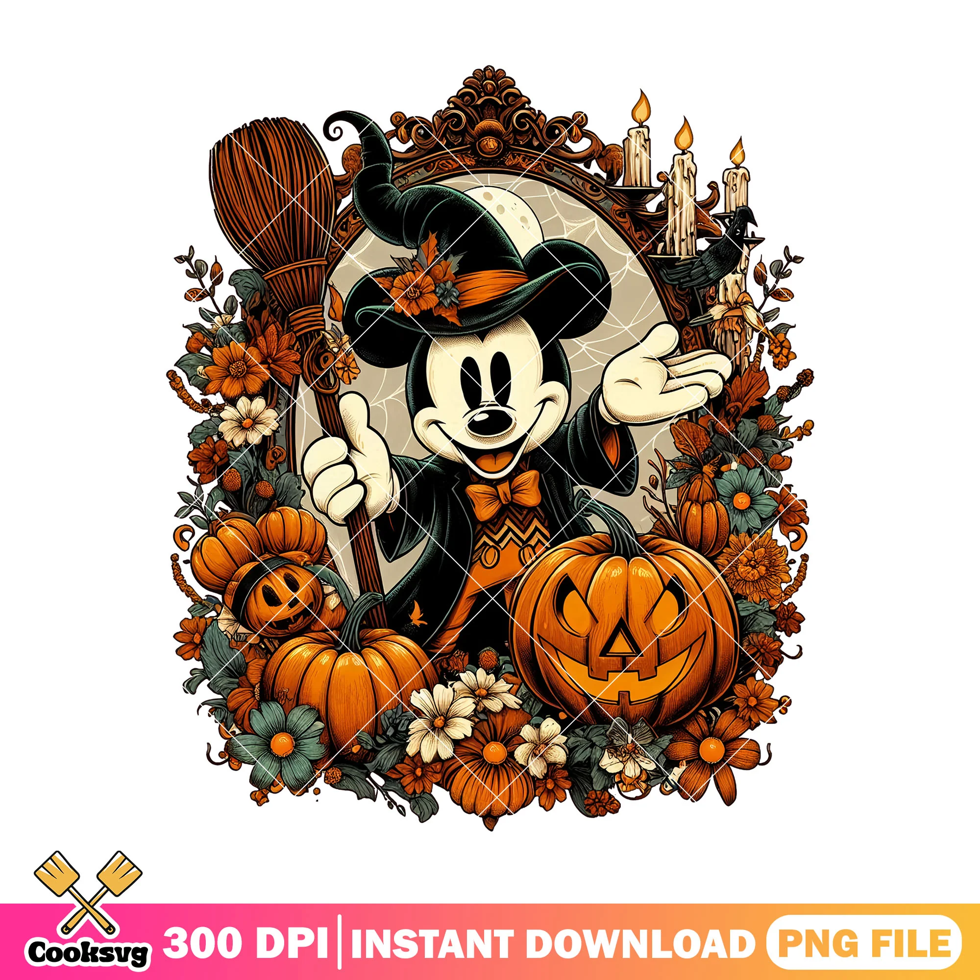 Halloween galactic mickey png, mickey mouse png, mickey halloween png
