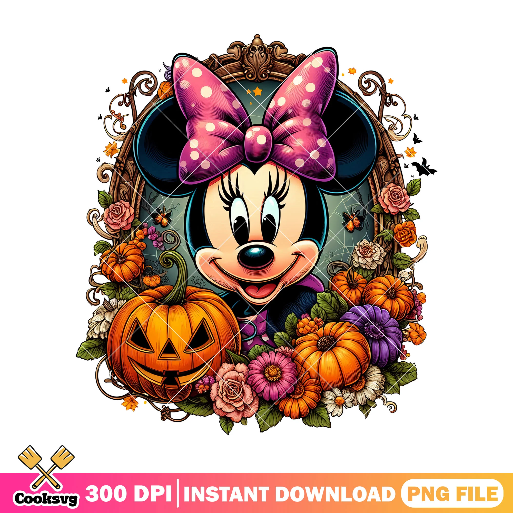 Halloween minnie costume png, minnie halloween png, minnie mouse png