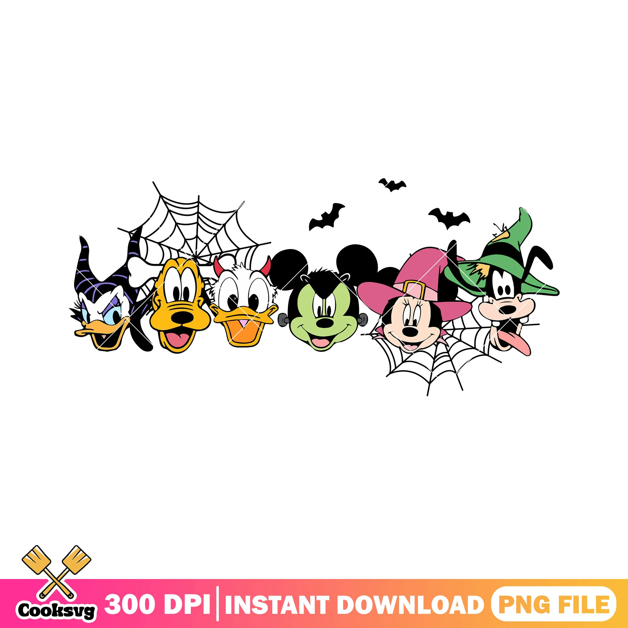 Halloween outfits cosplay png, cartoon mickey png, halloween art png