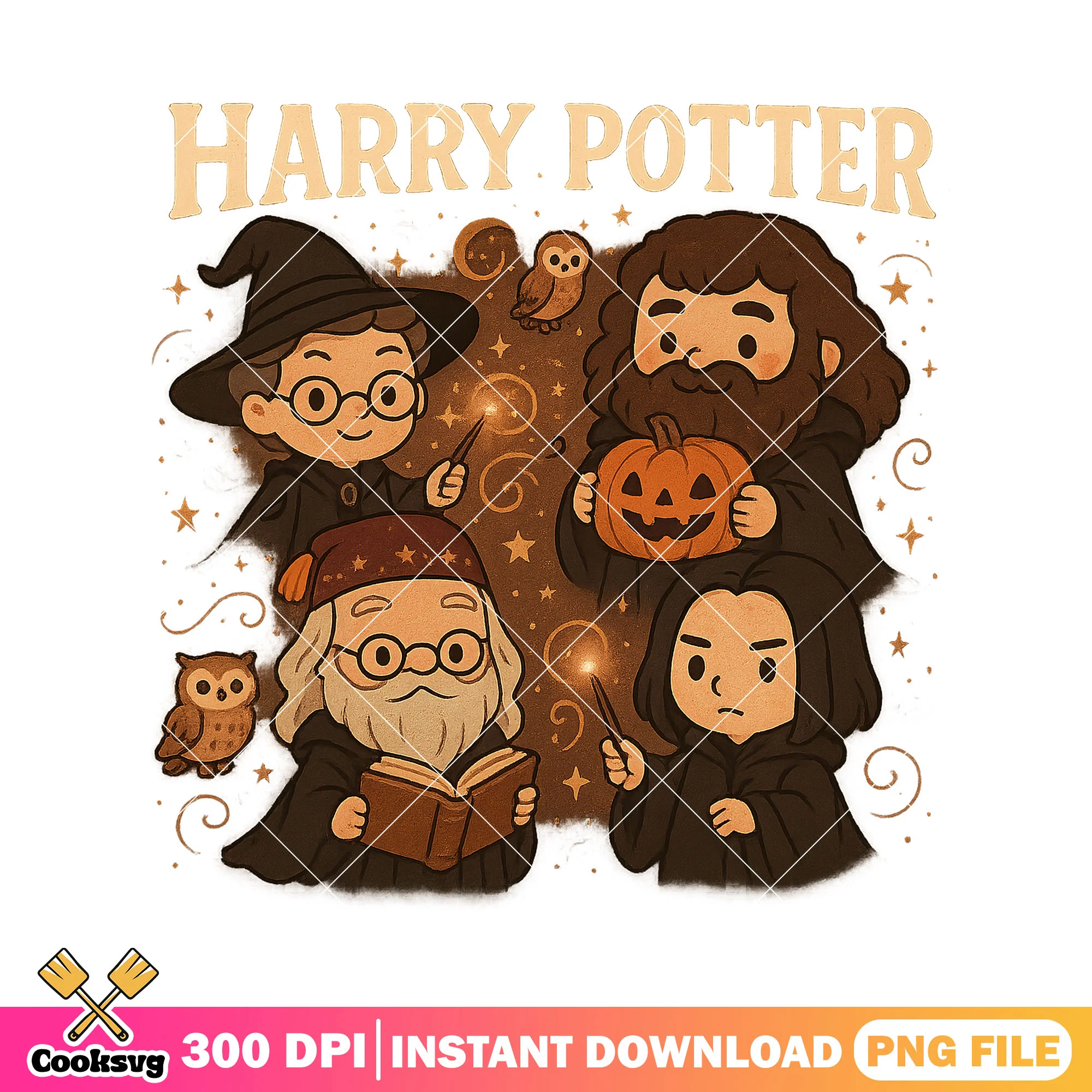 Halloween with witch teachers png, harry potter png, scary movie png