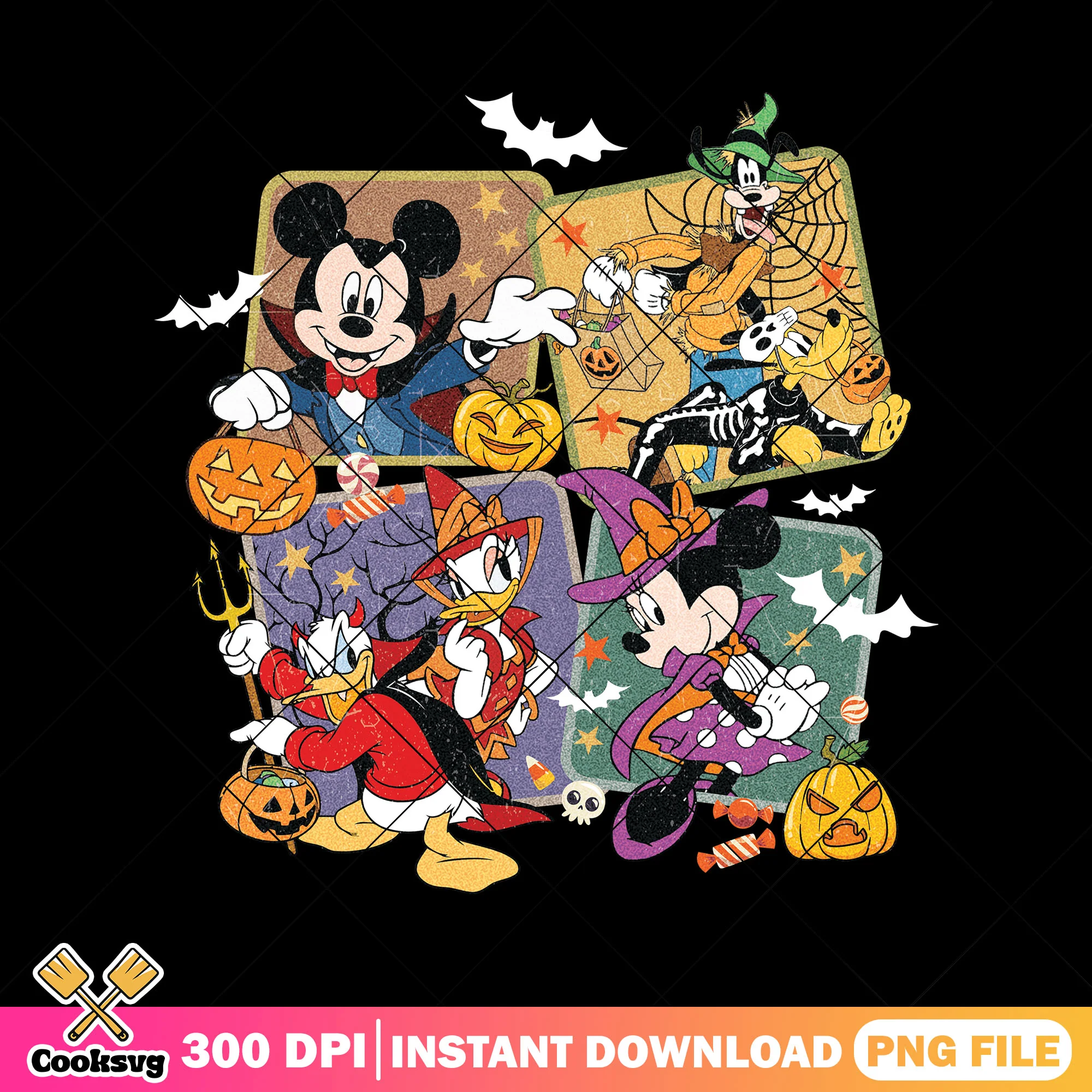 Happy halloween spirits png, disney world png, happy halloween png