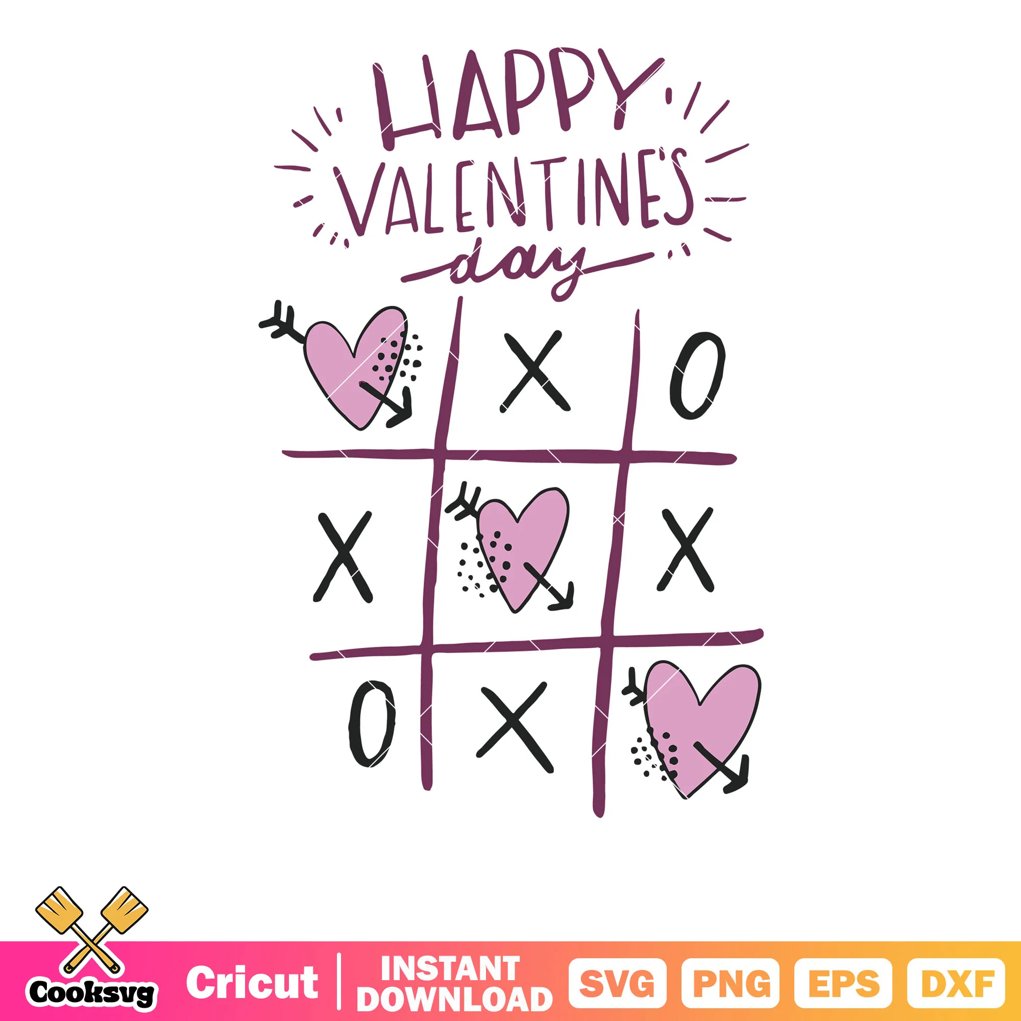 Happy valentine day xoxo svg, happy valentine day svg, xoxo valentine svg