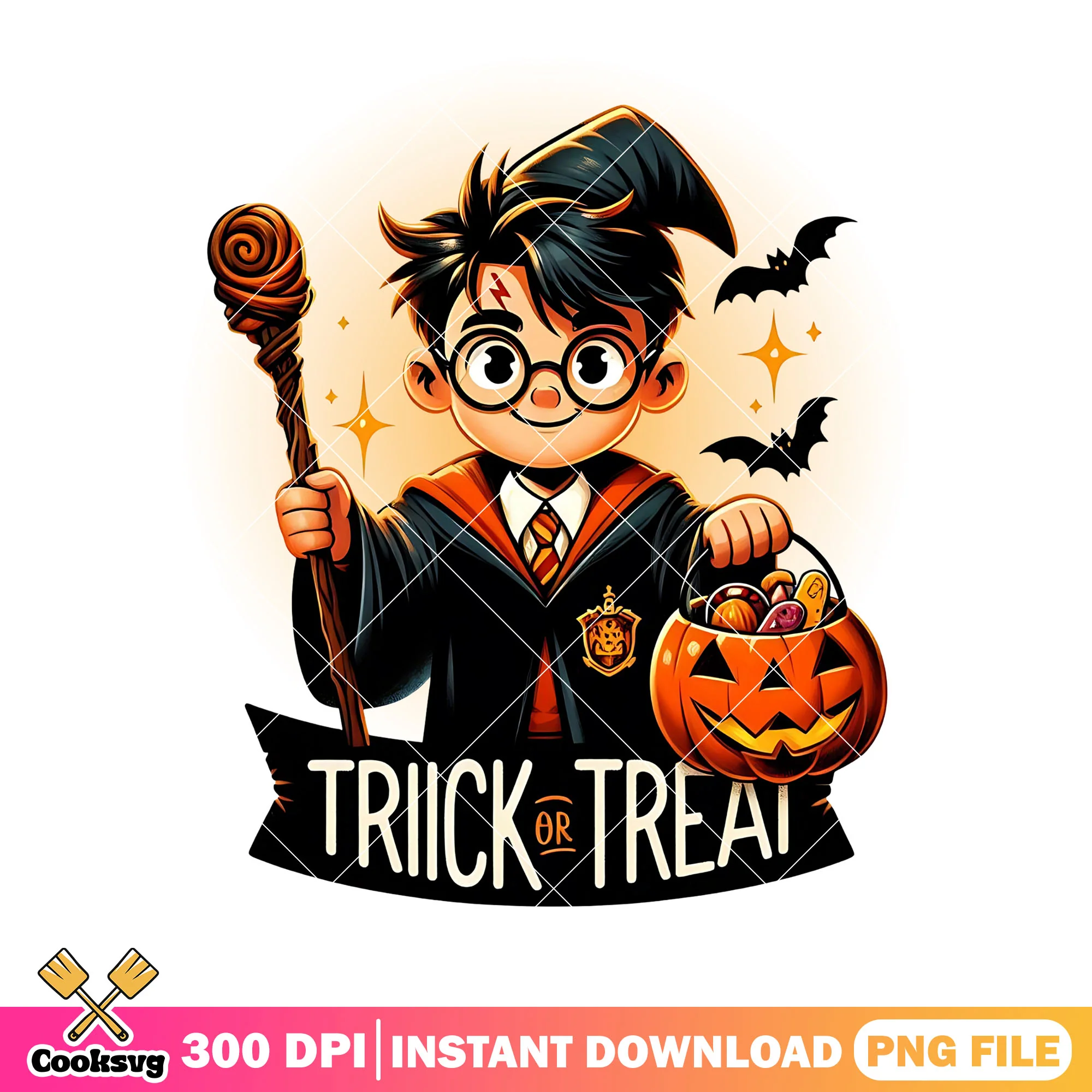 Harry potter magican staff png, jack o lantern png, halloween night png