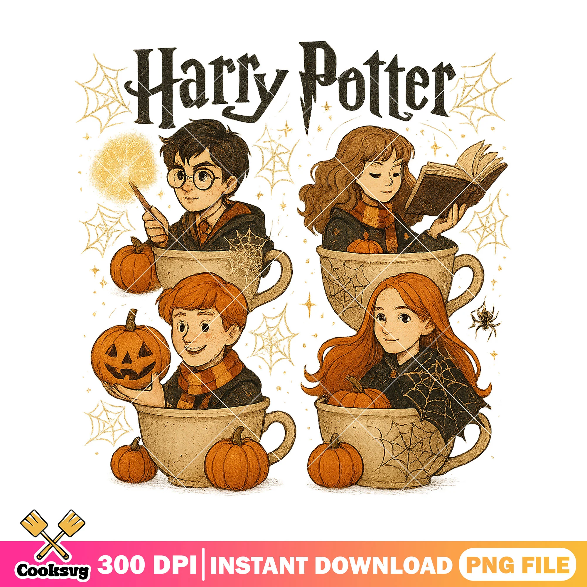 Harry potter pumpkin png, harry potter png, halloween movie png