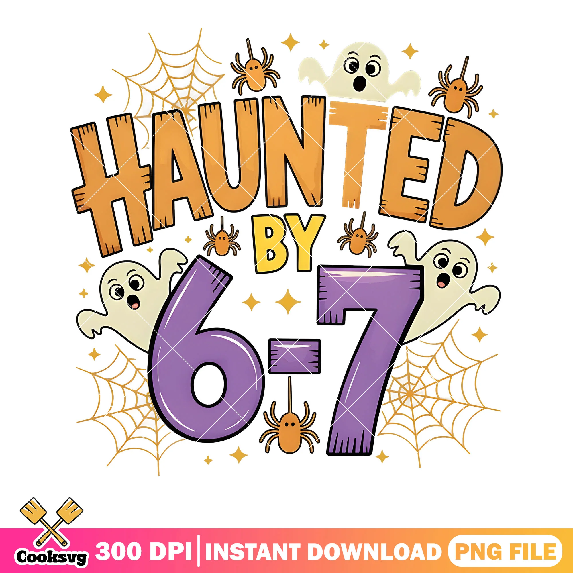 Haunted by 67 ghost png, 67 halloween png, ghost halloween png