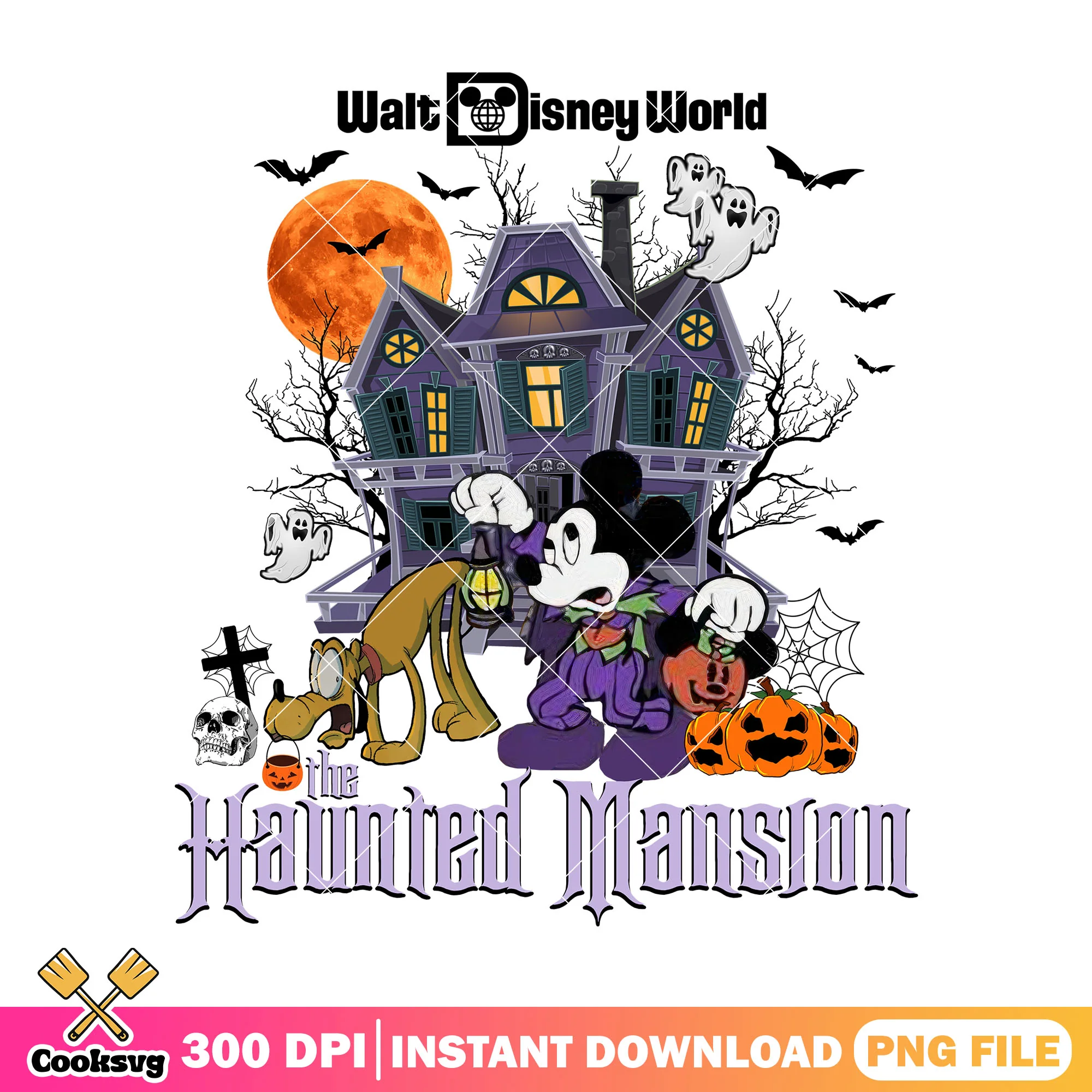 Haunted mansion place png, disney world png, halloween town png