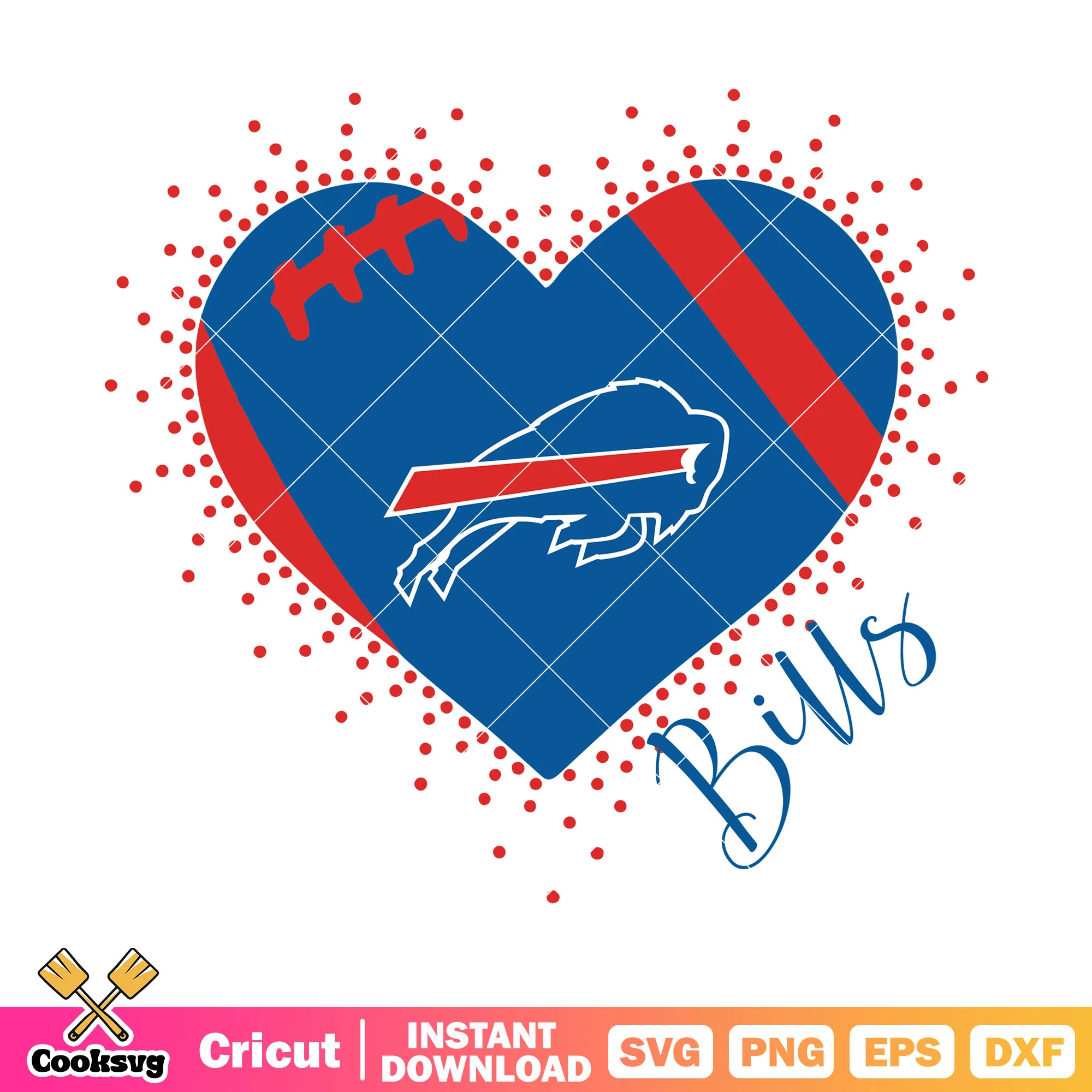 Heart of the bills svg, highmark stadium svg, afc east svg