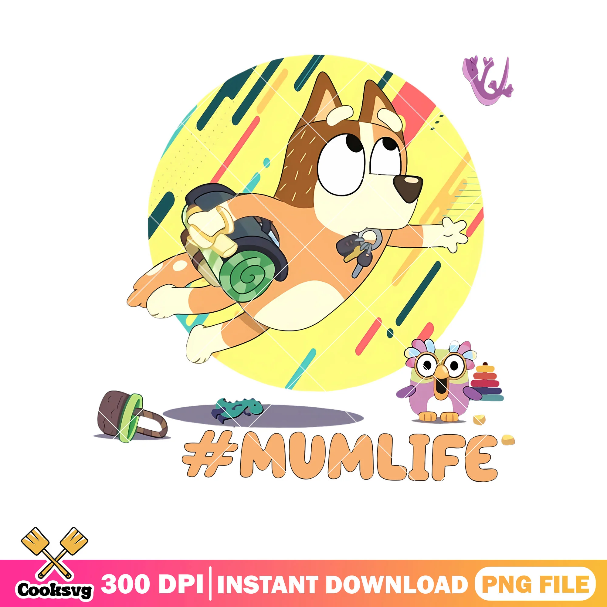 Heeler bluey mumlife png, cartoon bluey png, bluey episodes png