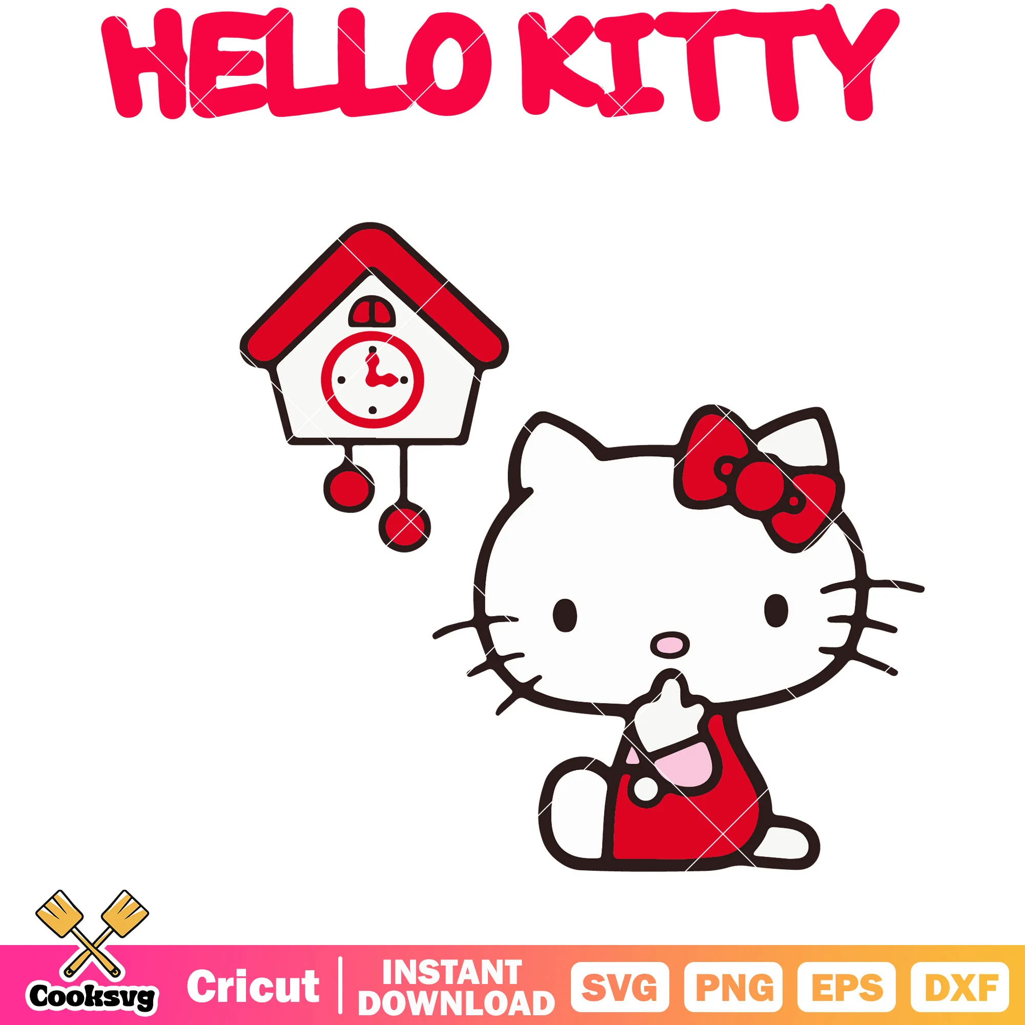 Hello kitty character svg, hello kitty svg, sanrio cartoon svg