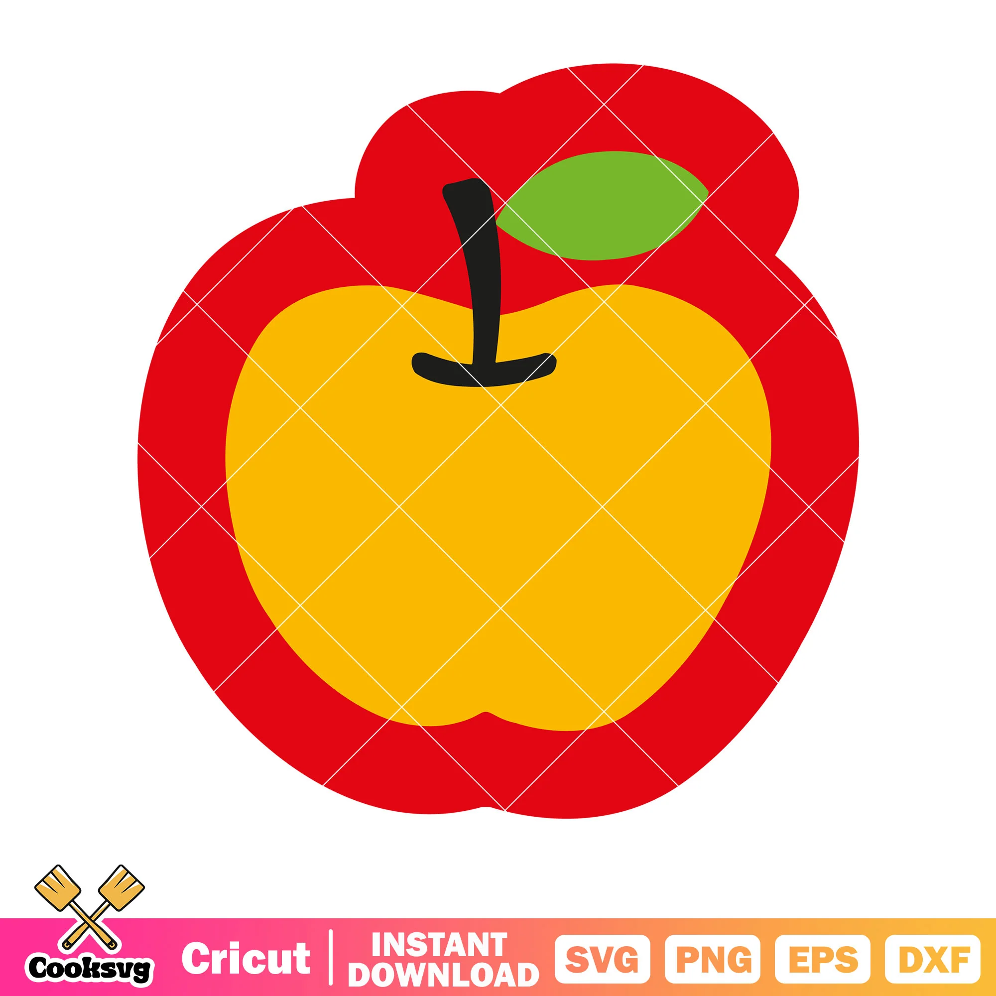 Hello kitty red apple svg, hello kitty apple svg, kitty cat svg