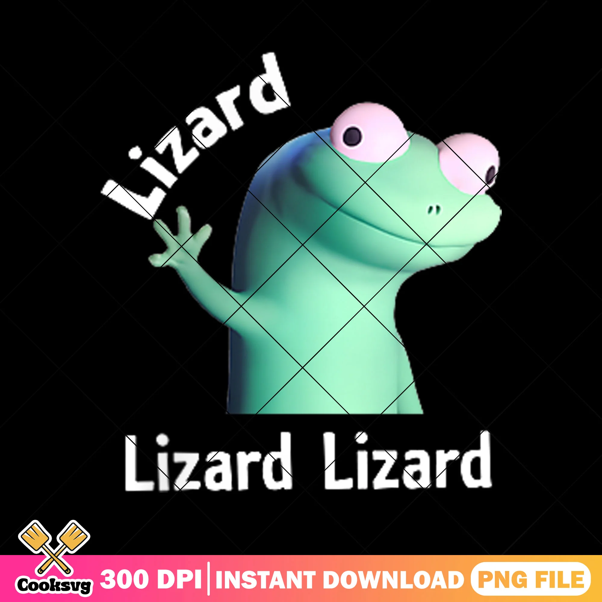 Hello lizard tiktok meme png, lizard meme png, tiktok lizard png