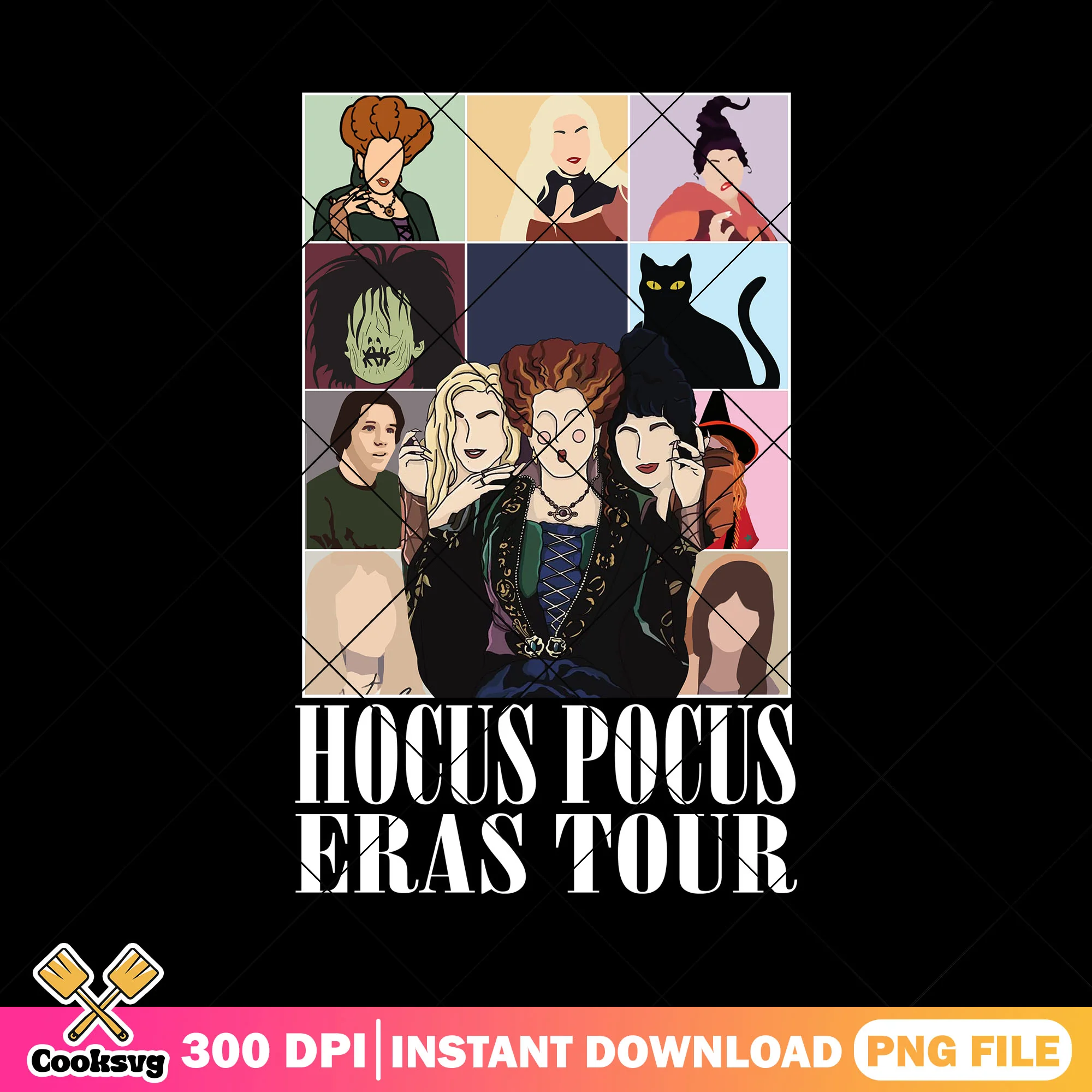 Hocus pocus eras tour png, hocus pocus house png, halloween town png