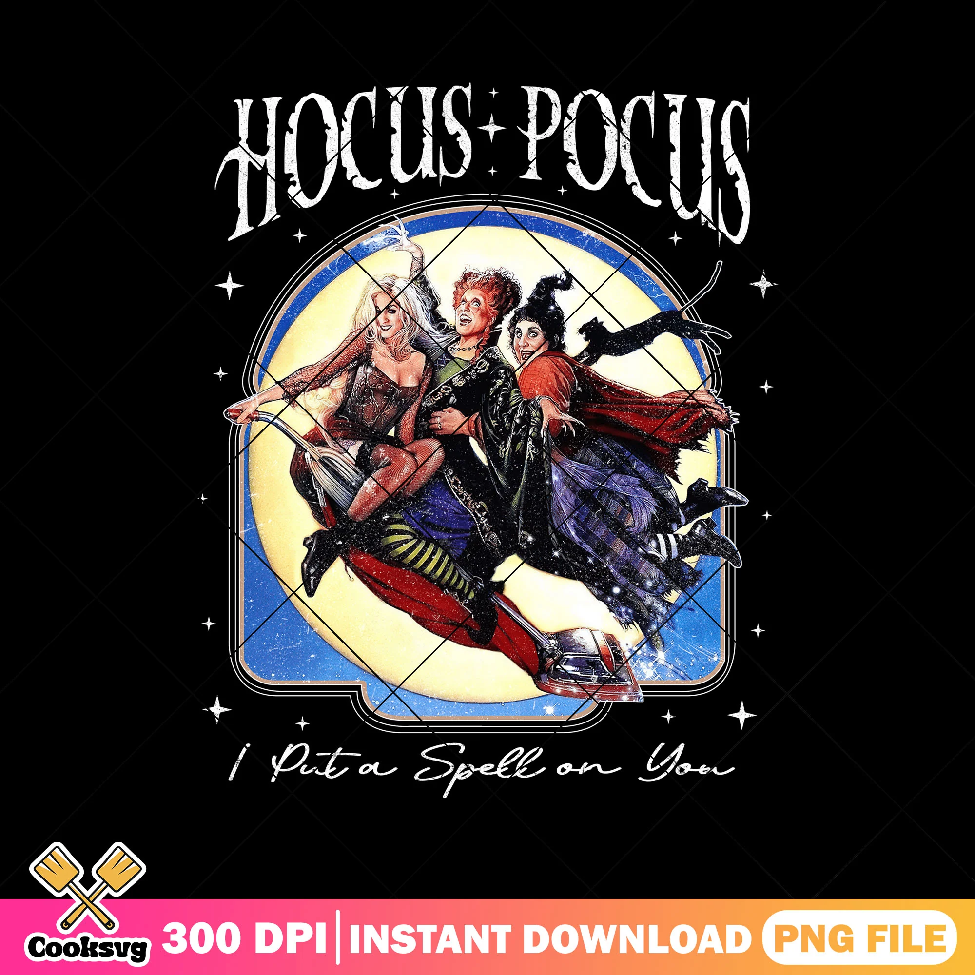 Hocus pocus witches moon png, halloween movie png, hocus pocus png