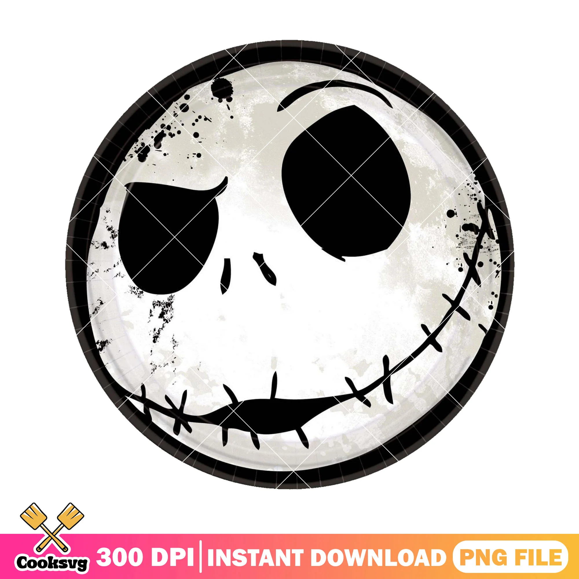 Horror face jack design png, when is halloween png, jack scary png
