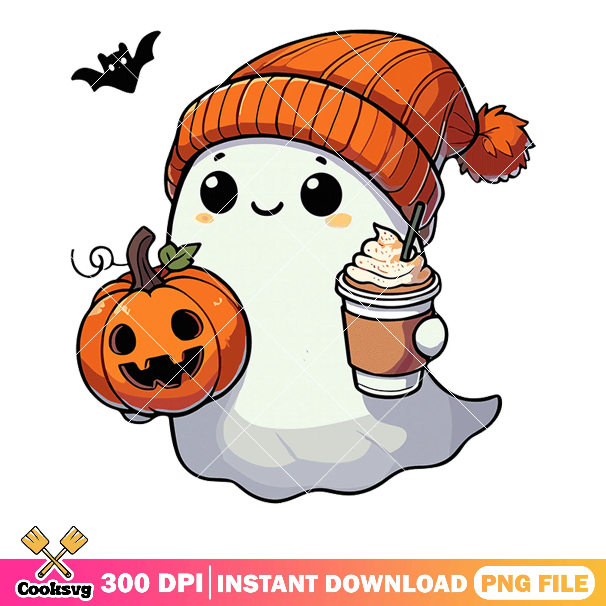 Hot chocolate scary bats png, jack o lantern png, scary night png