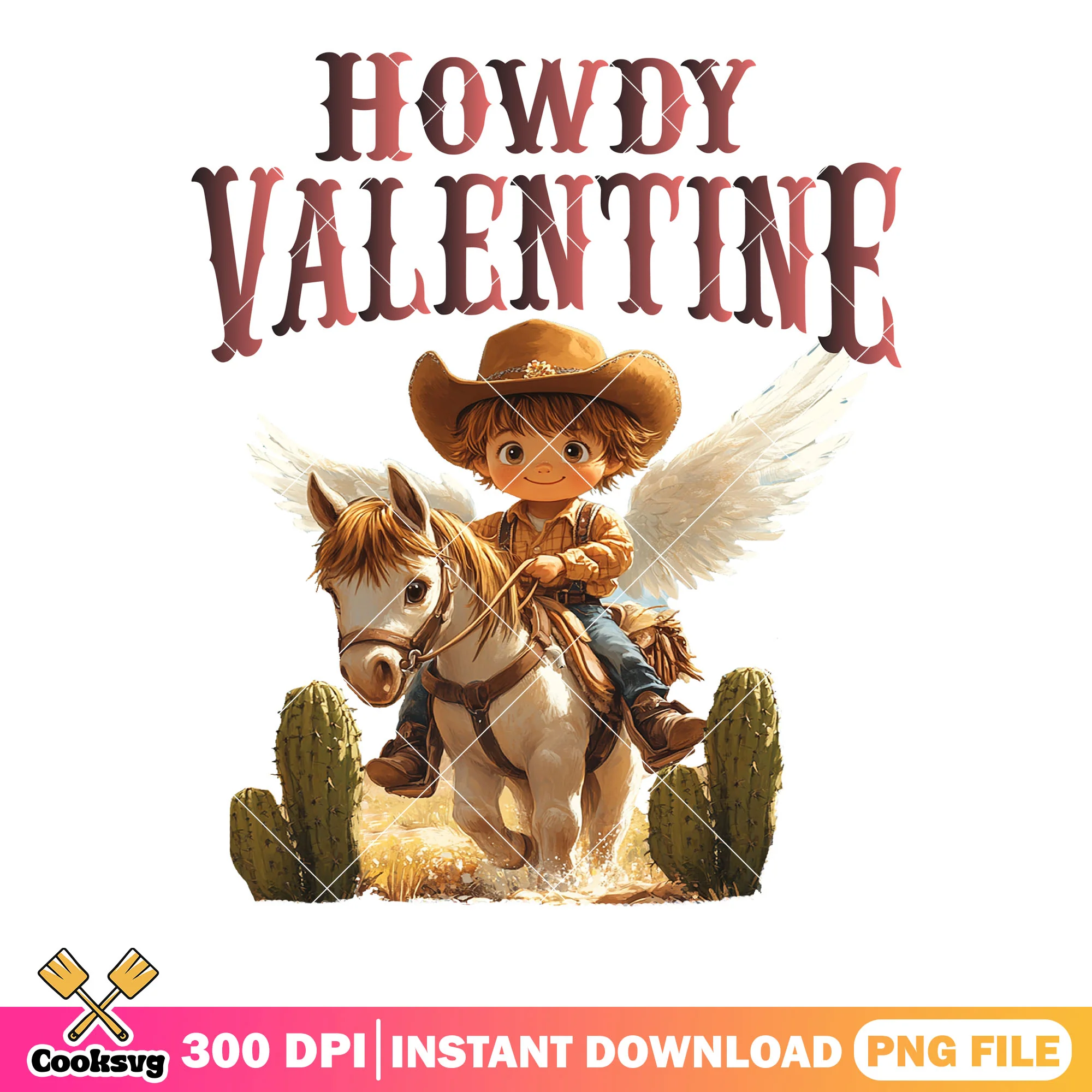 Howdy valentines png, valentines poster png, happy valentines png