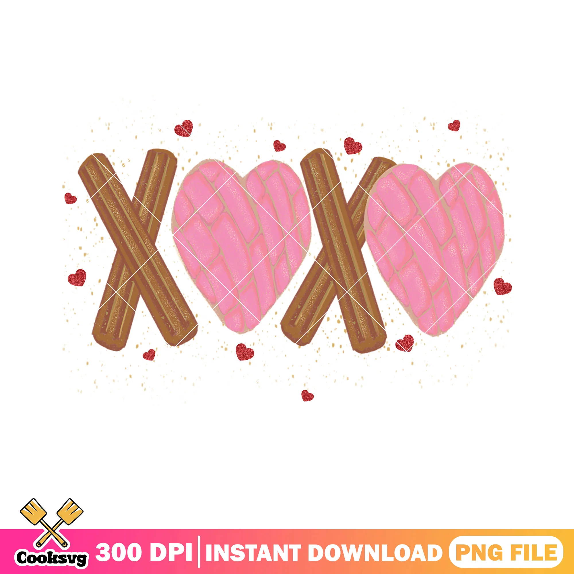 Hug and kisses snack valentine png, valentine day png, valentine season png