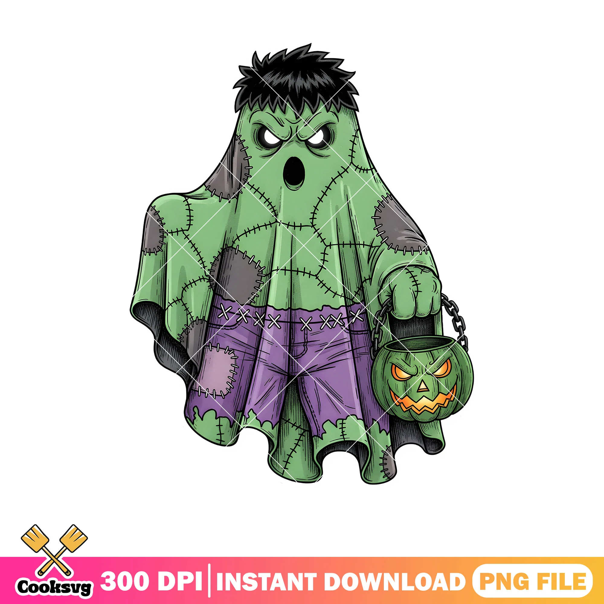 Hulk smash ghost png, the incredible hulk png, halloween ghost png
