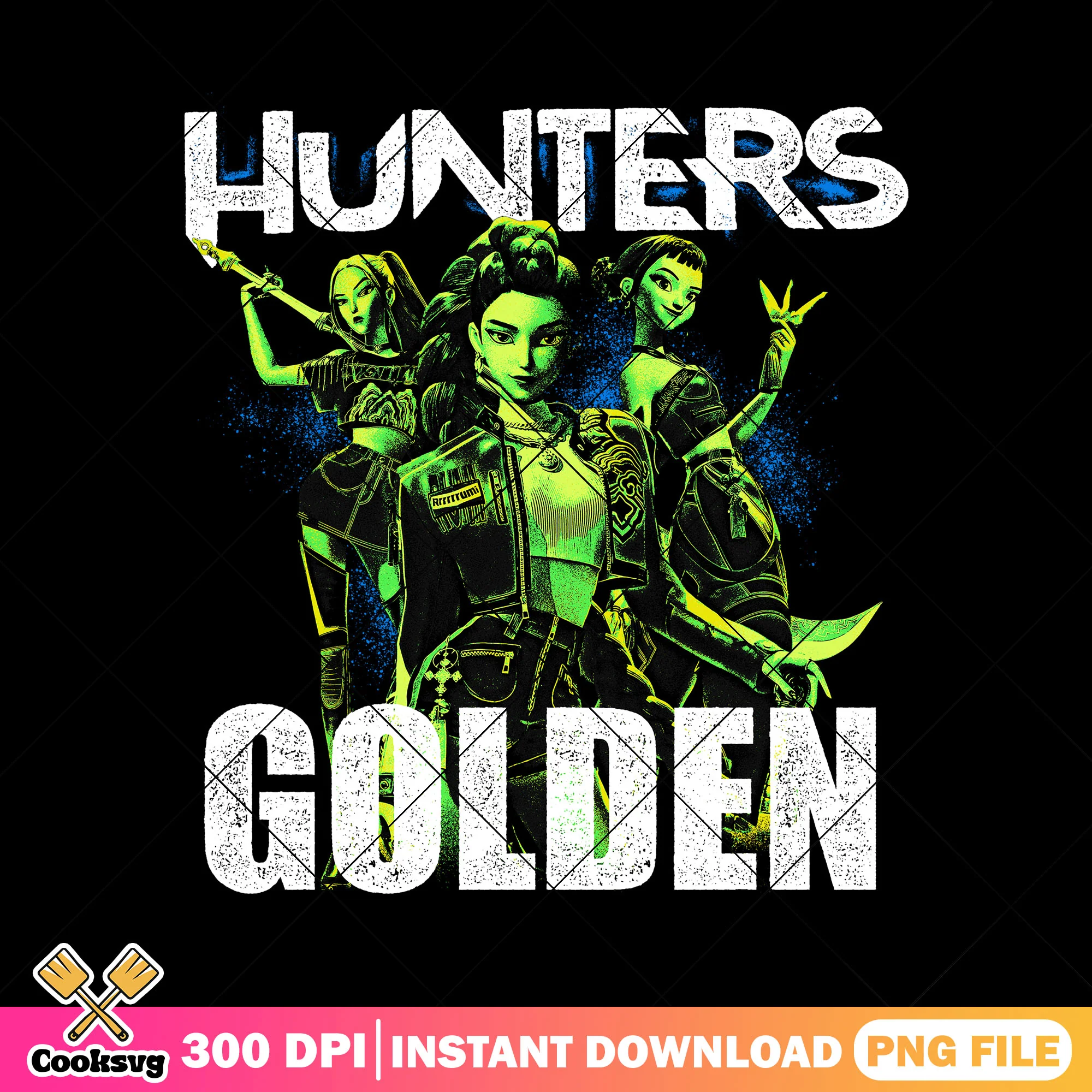Hunters golden ep png, kpop huntrix png, kpop demon hunters png