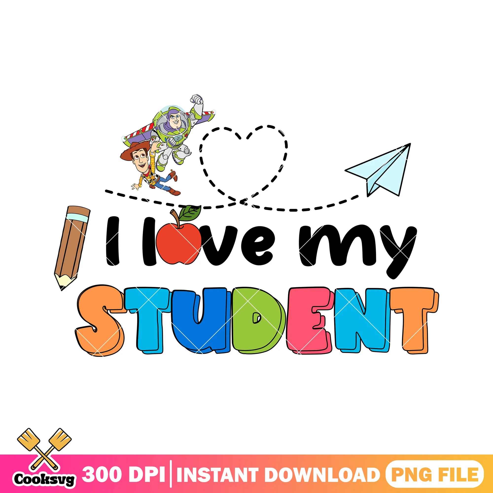 I love my student png, when is back to school png, colors font png