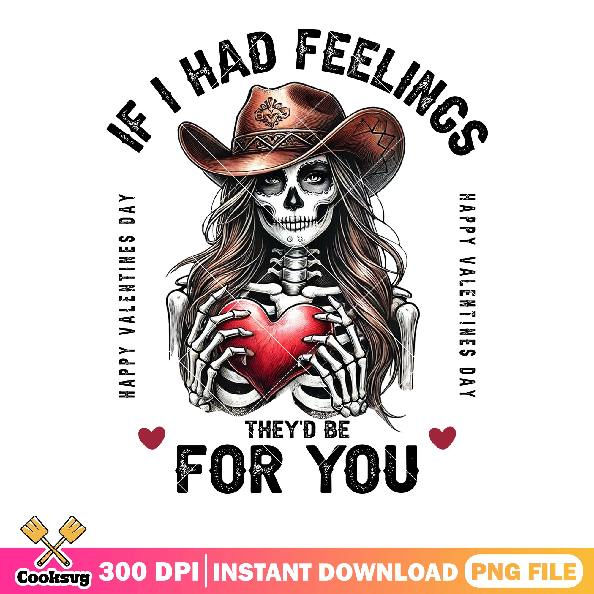 If I Had Feelings For You Valentines png, skeleton png, valentine coffee png