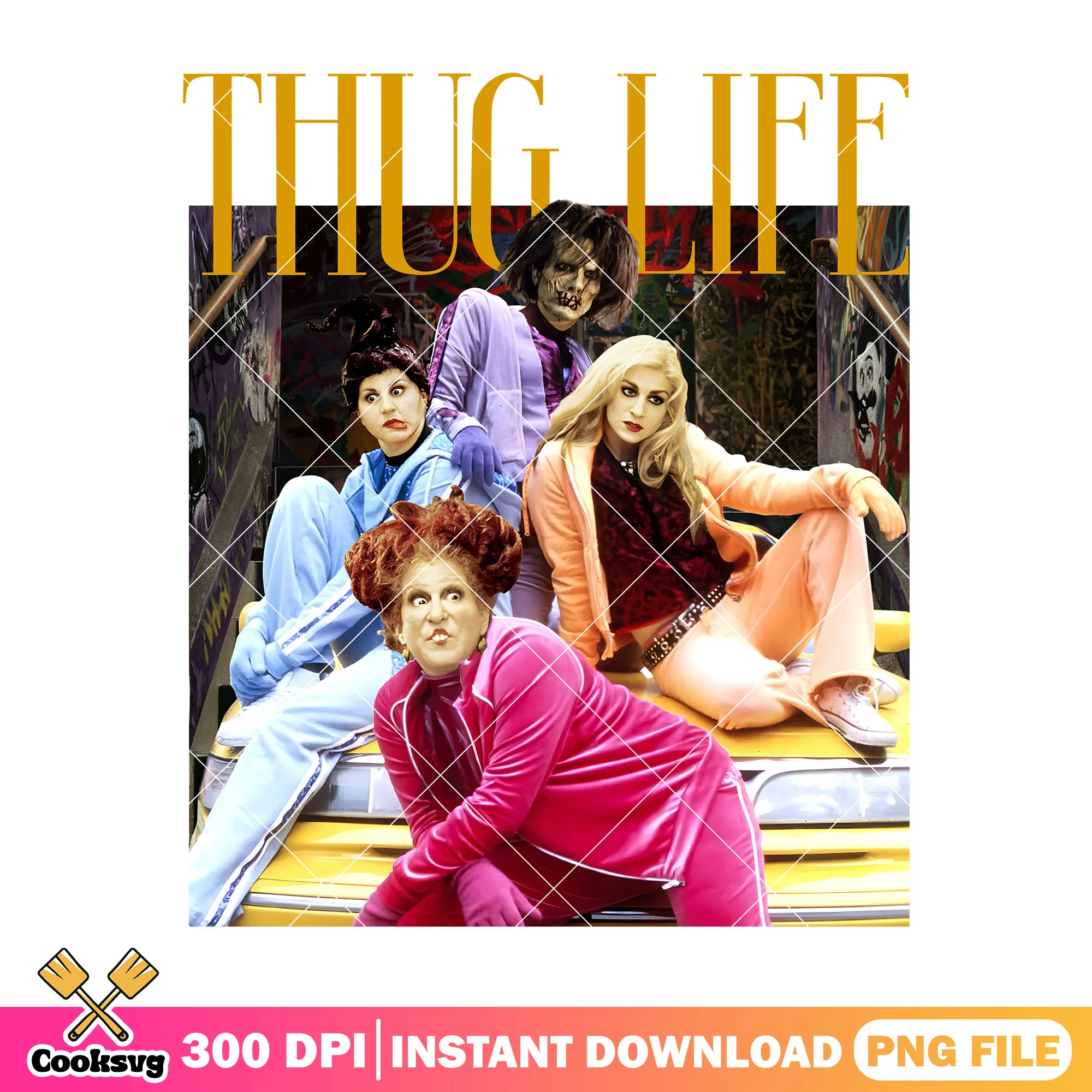 Image thug life custome png, halloween movie png, body horror png