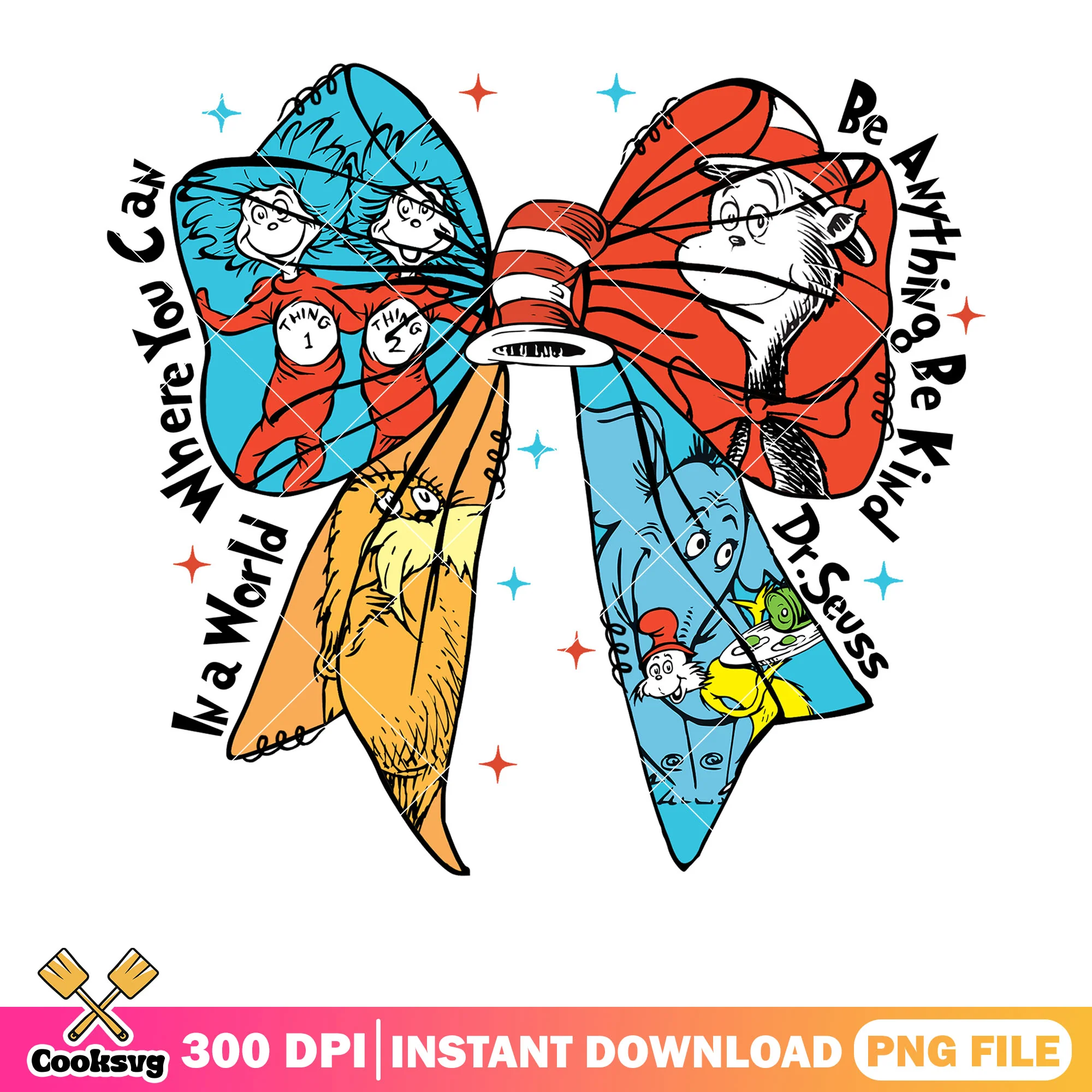 In a world bow tie dr seuss friends png, dr seuss quotes png