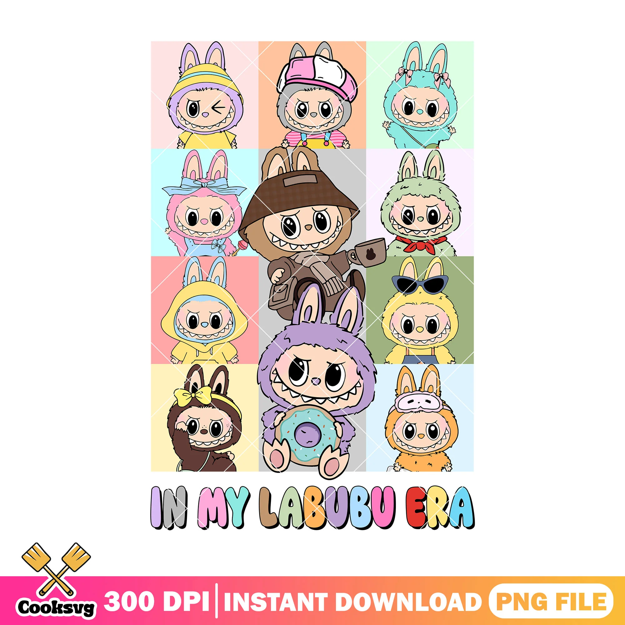 In my labubu ear png, labubu sitting png, labubu plush png