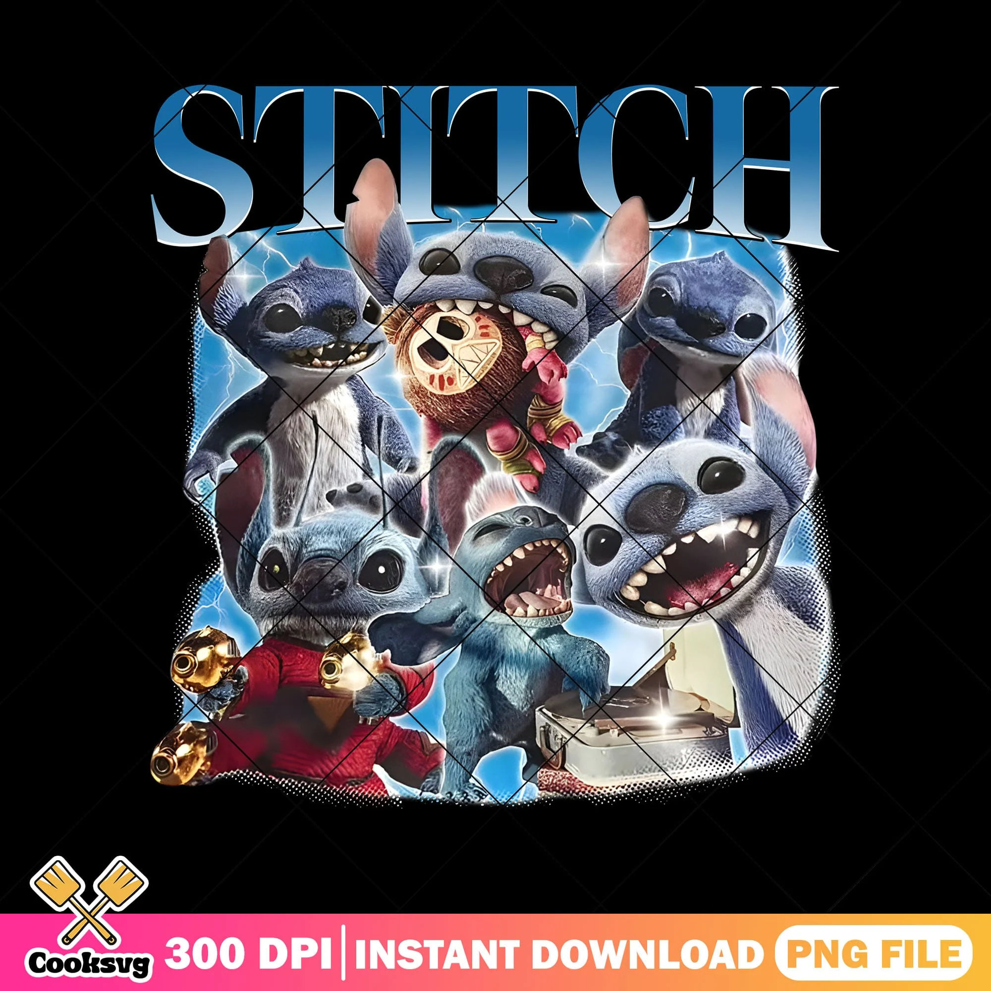 In stitch cute era png design, stitch era png, stitch movie png