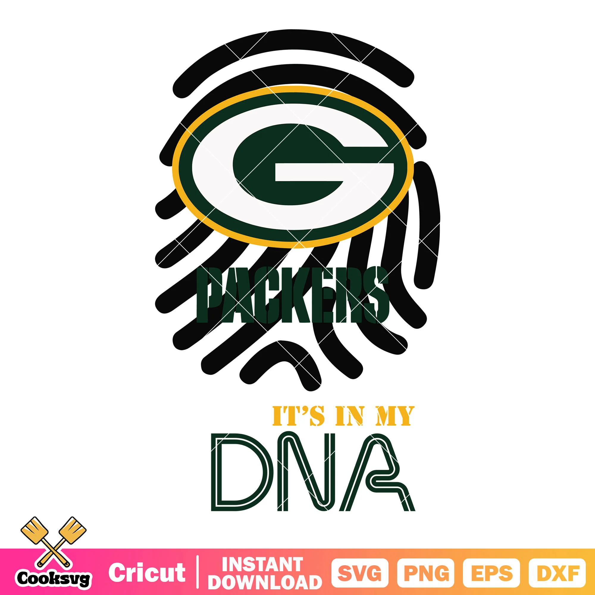 Its in my dne svg, Green Bay Packers svg, packers team svg